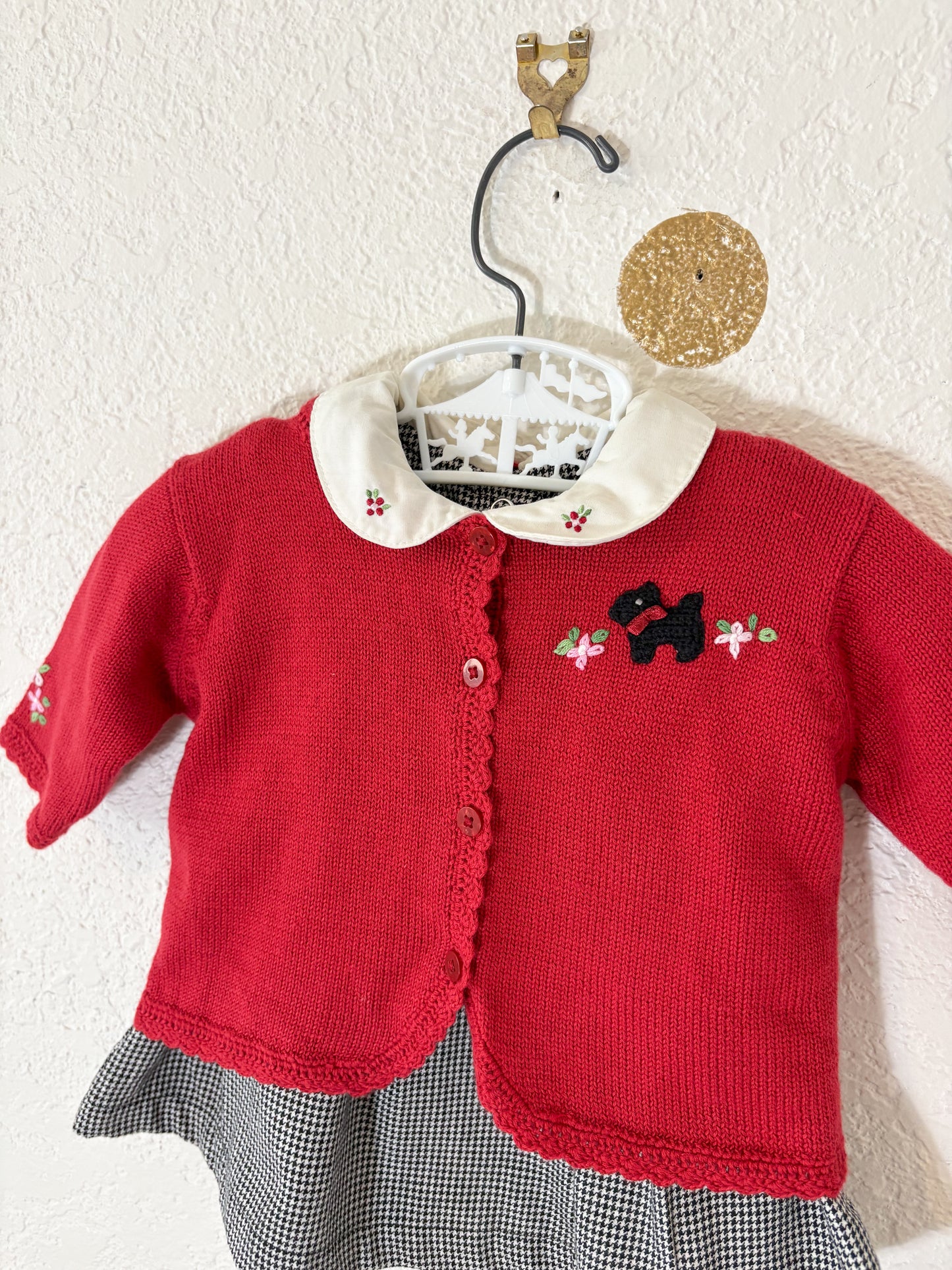 Vintage Gymboree 4 piece set + NWT baby shoes bundle