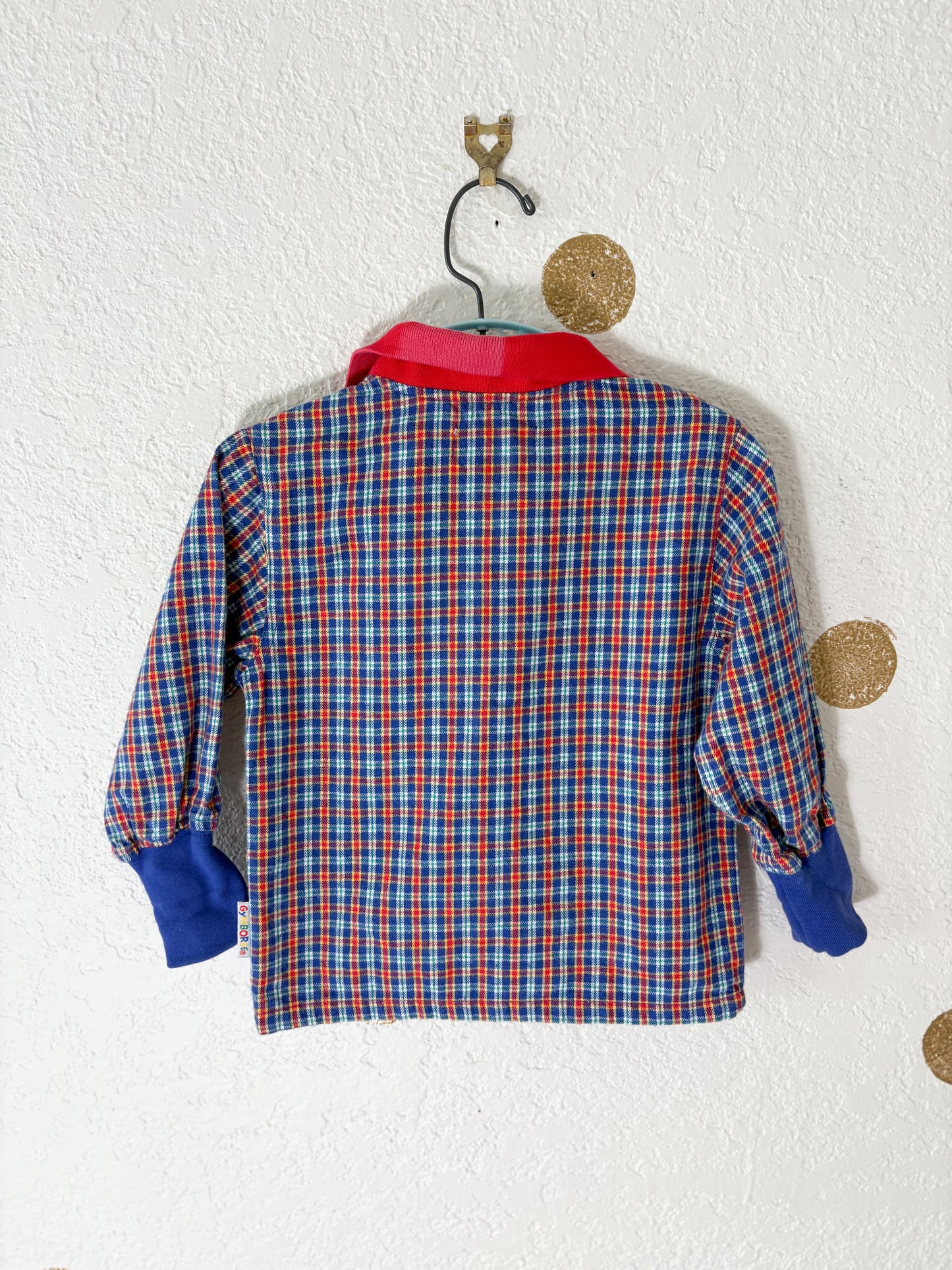 Vintage Gymboree plaid button up shirt.