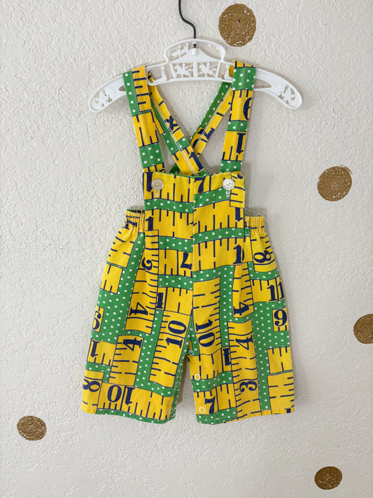 Unbranded vintage AOP romper.