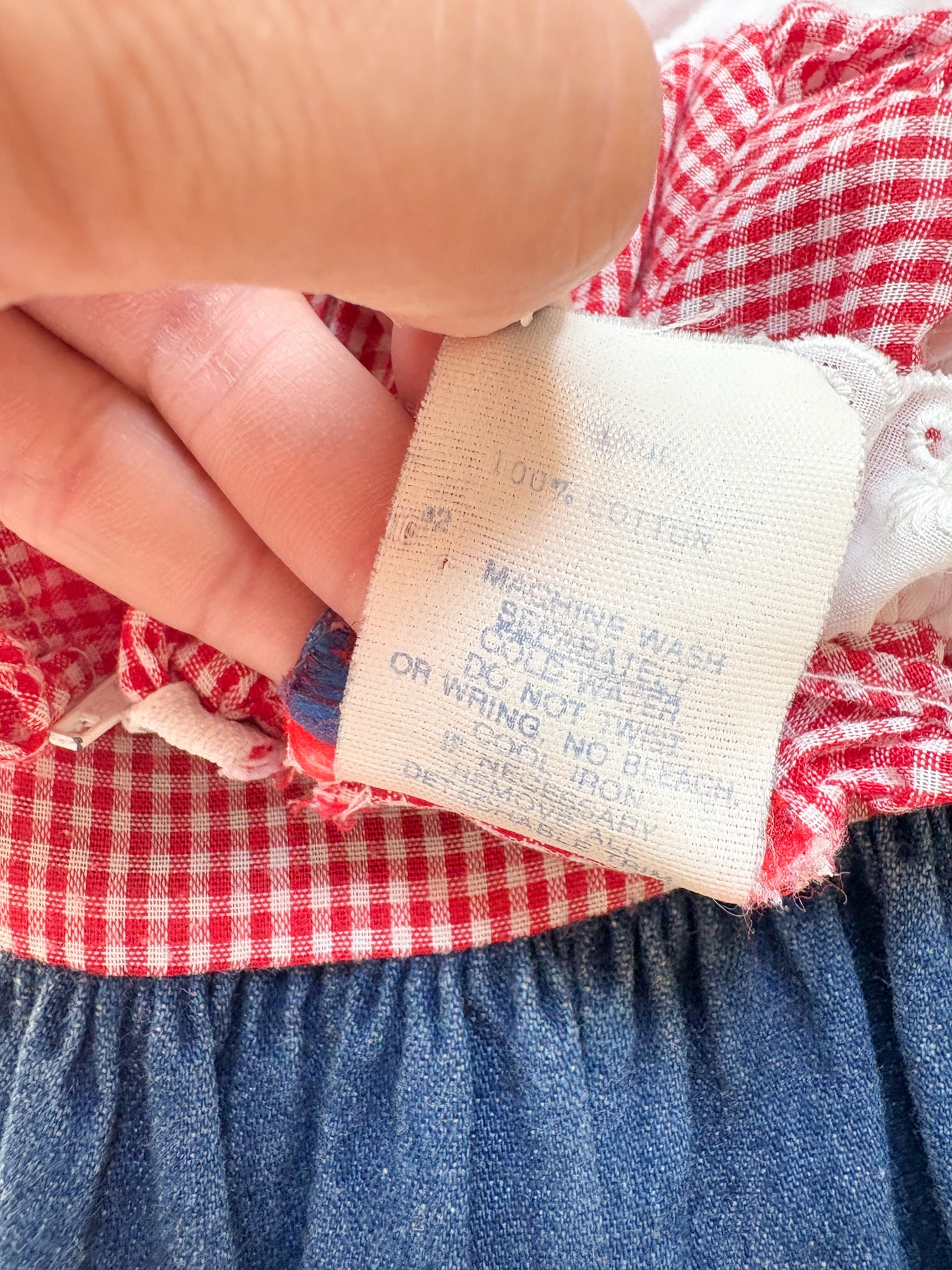 Vintage Youngland prairie toddler dress.