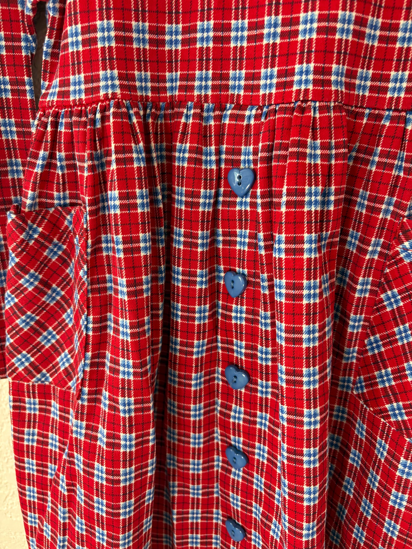 Vintage Healthtex plaid dress.