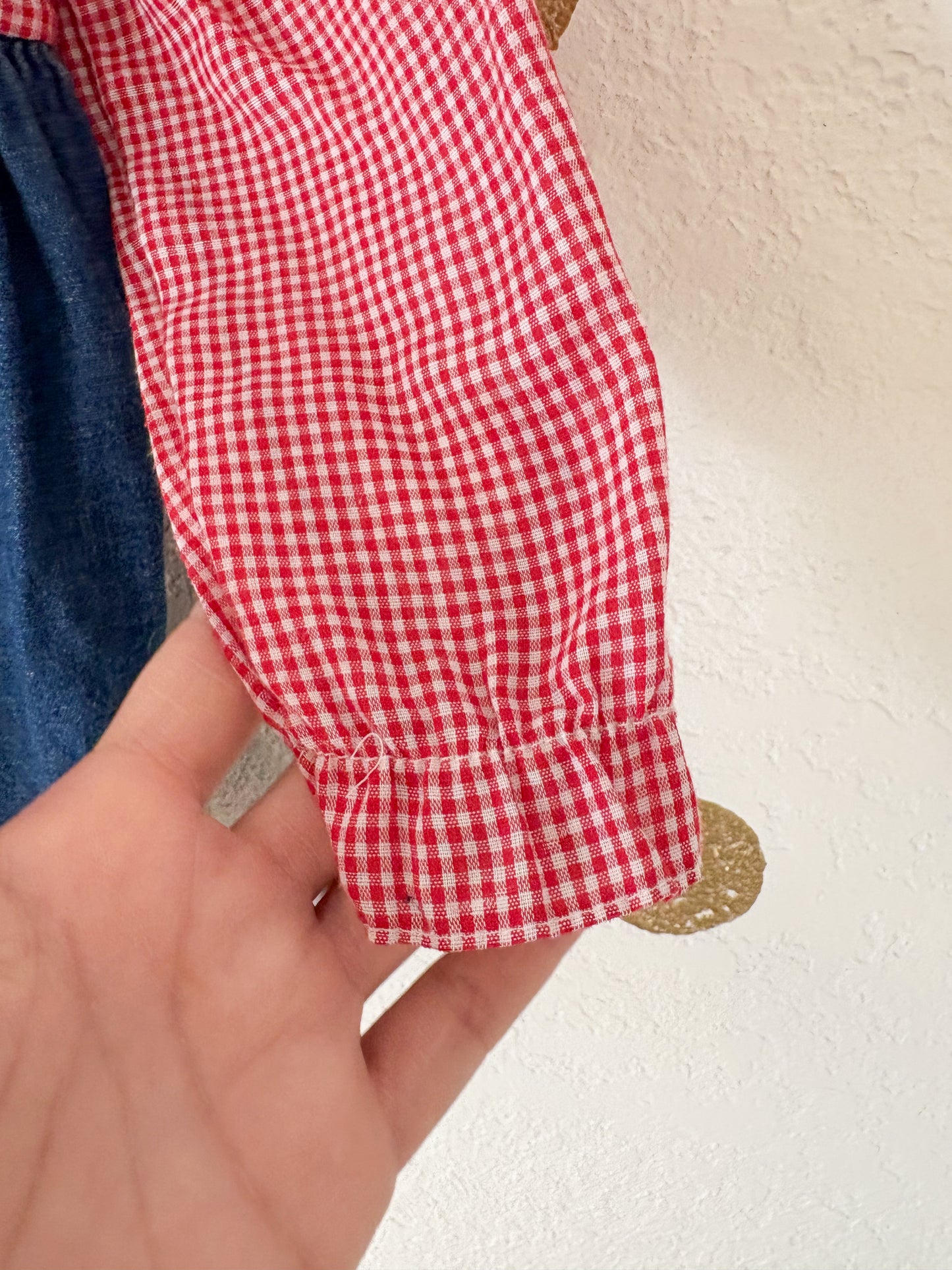 Vintage Youngland prairie toddler dress.