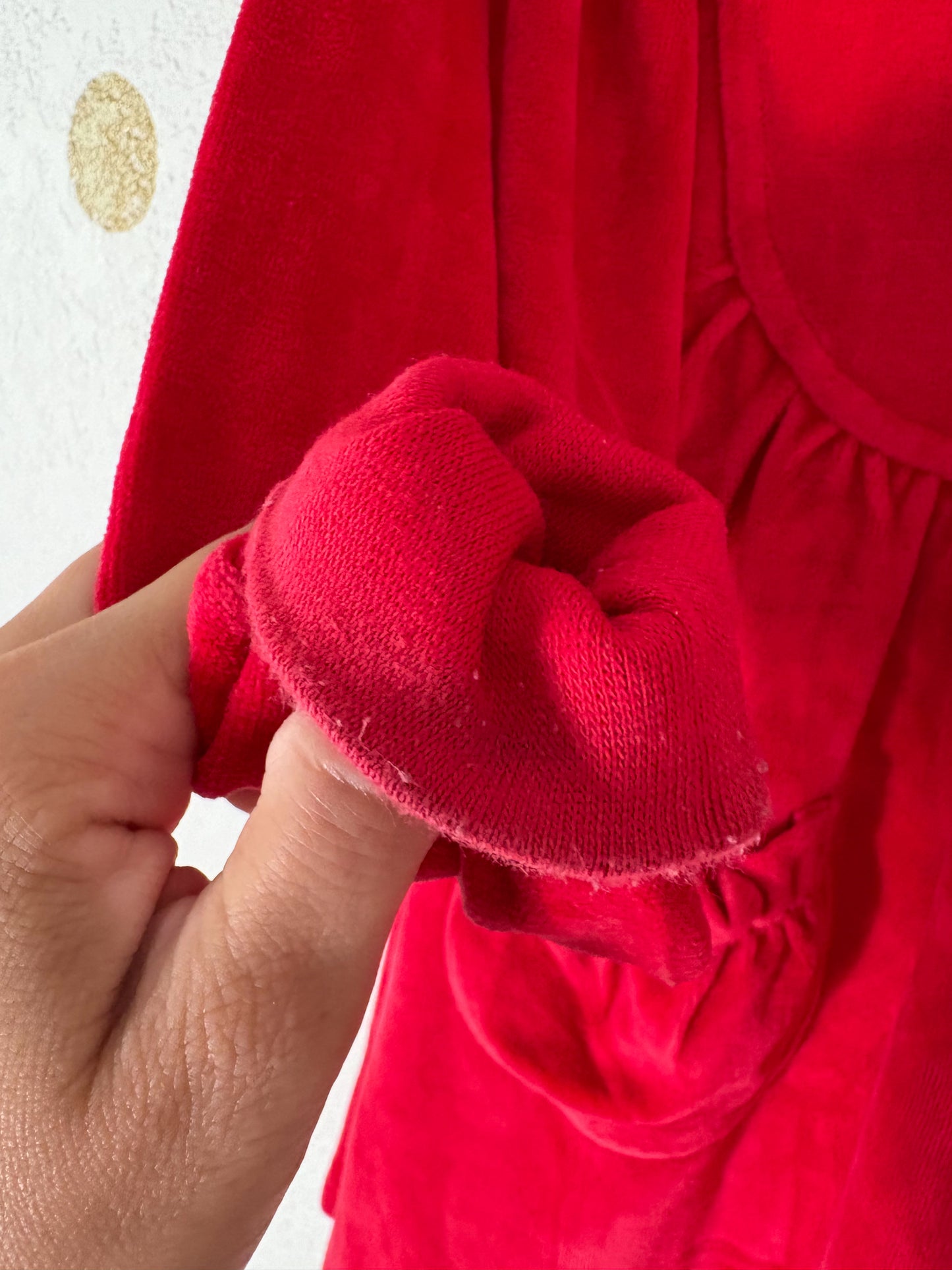 Vintage Gymboree velour dress/tunic.