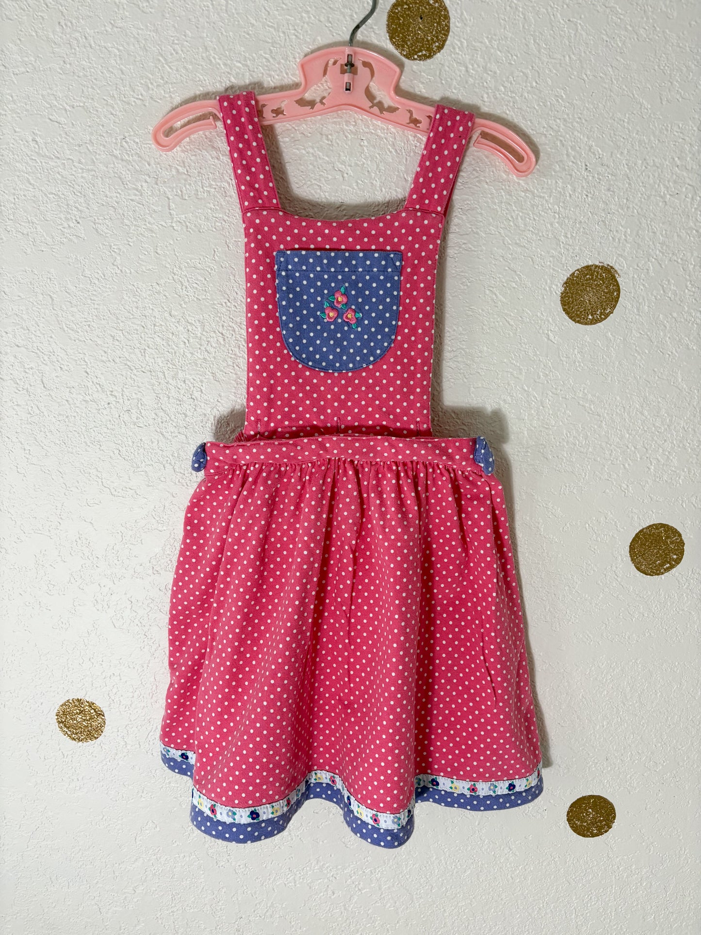 Vintage Gymboree pinafore dress.