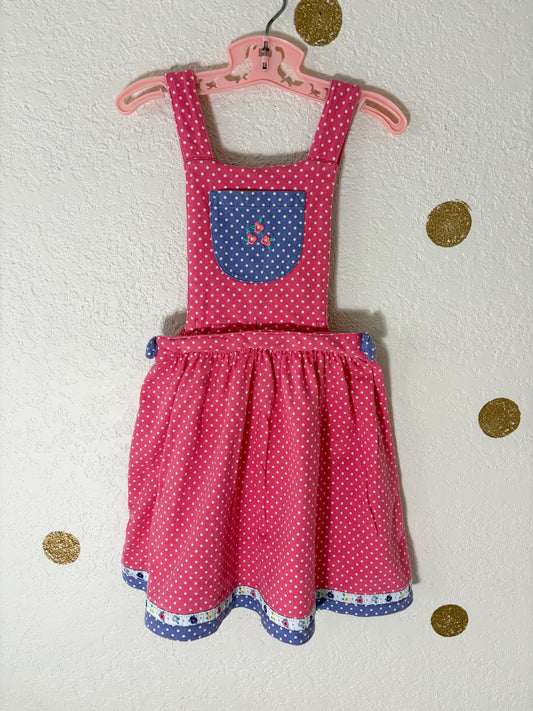 Vintage Gymboree pinafore dress.