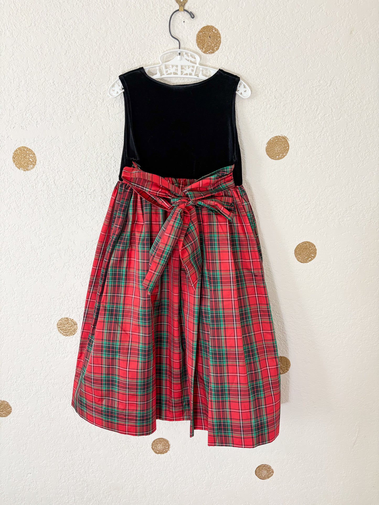 Vintage Hartstrings holiday dress.