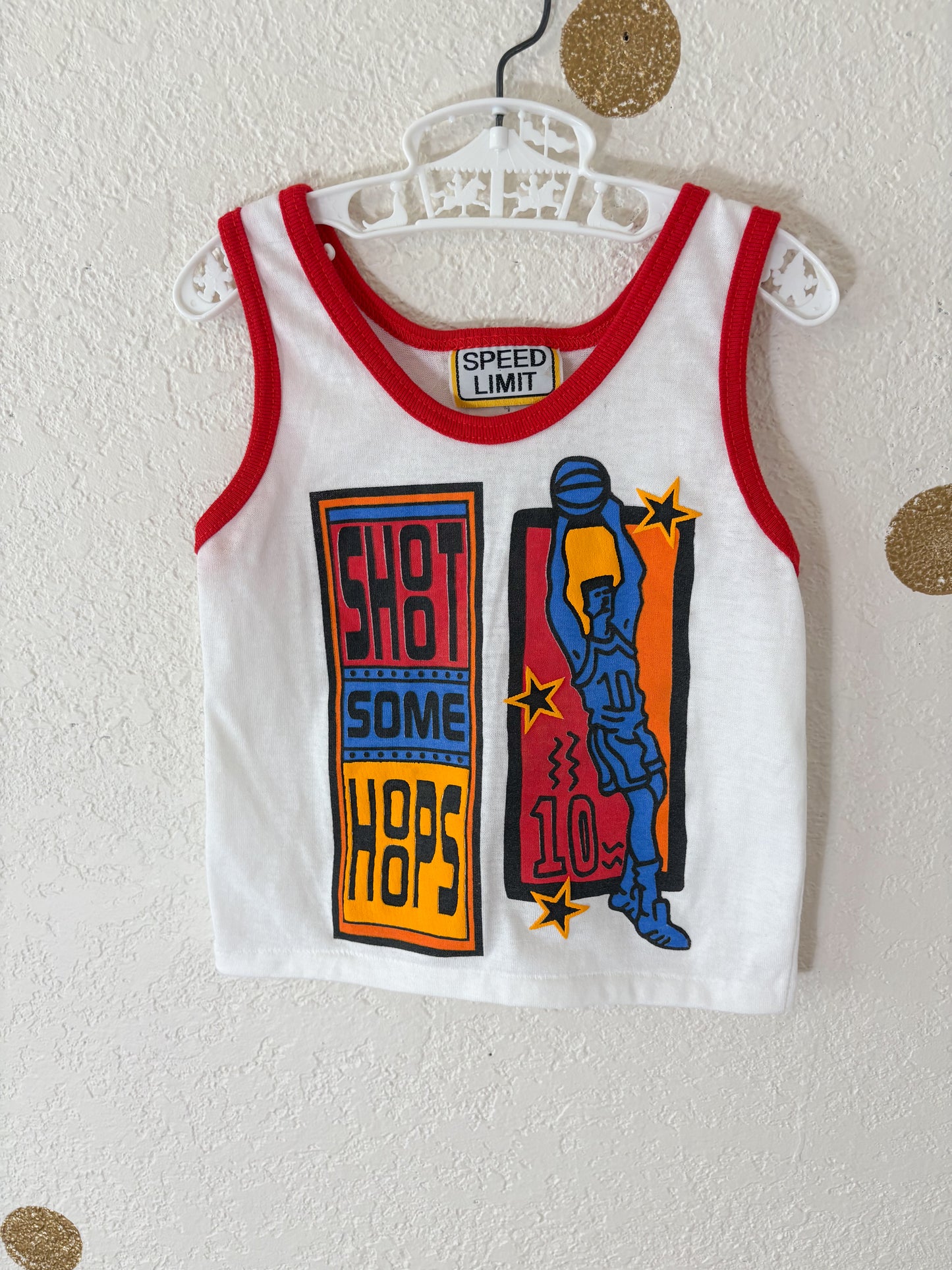 Vintage Speed Limit funky toddler 2 piece set.