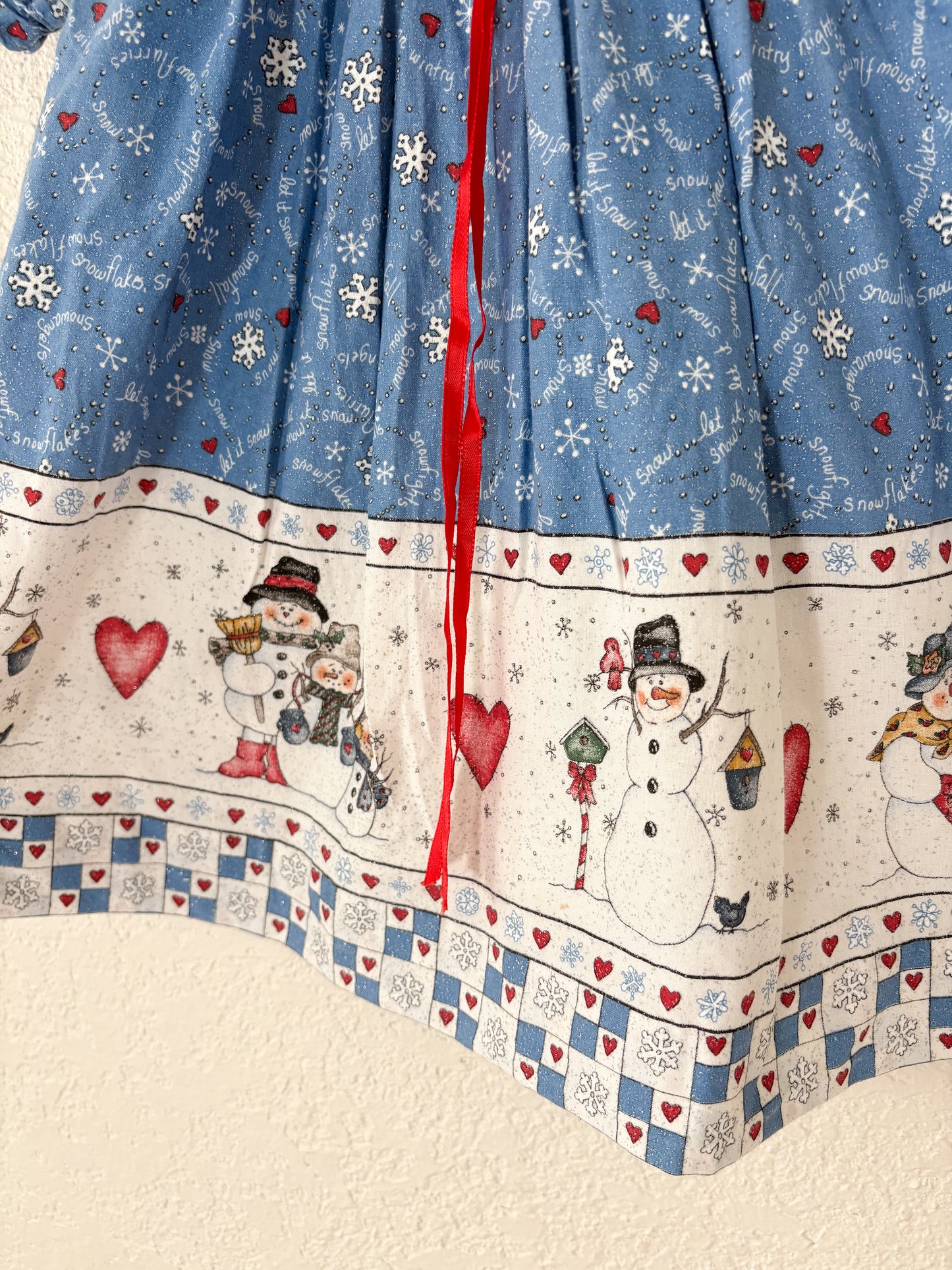 Vintage handmade dress + bloomers set.