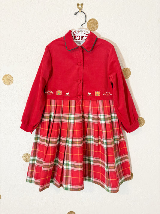 Deadstock vintage Jacadi embroidered dress.