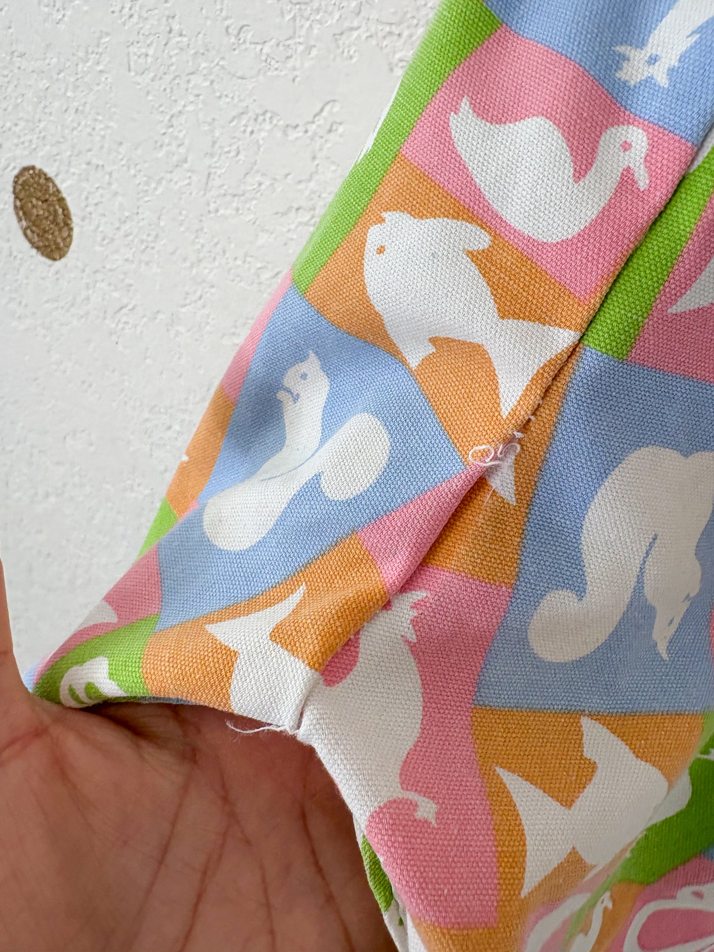 Vintage Sears cottagecore baby romper.