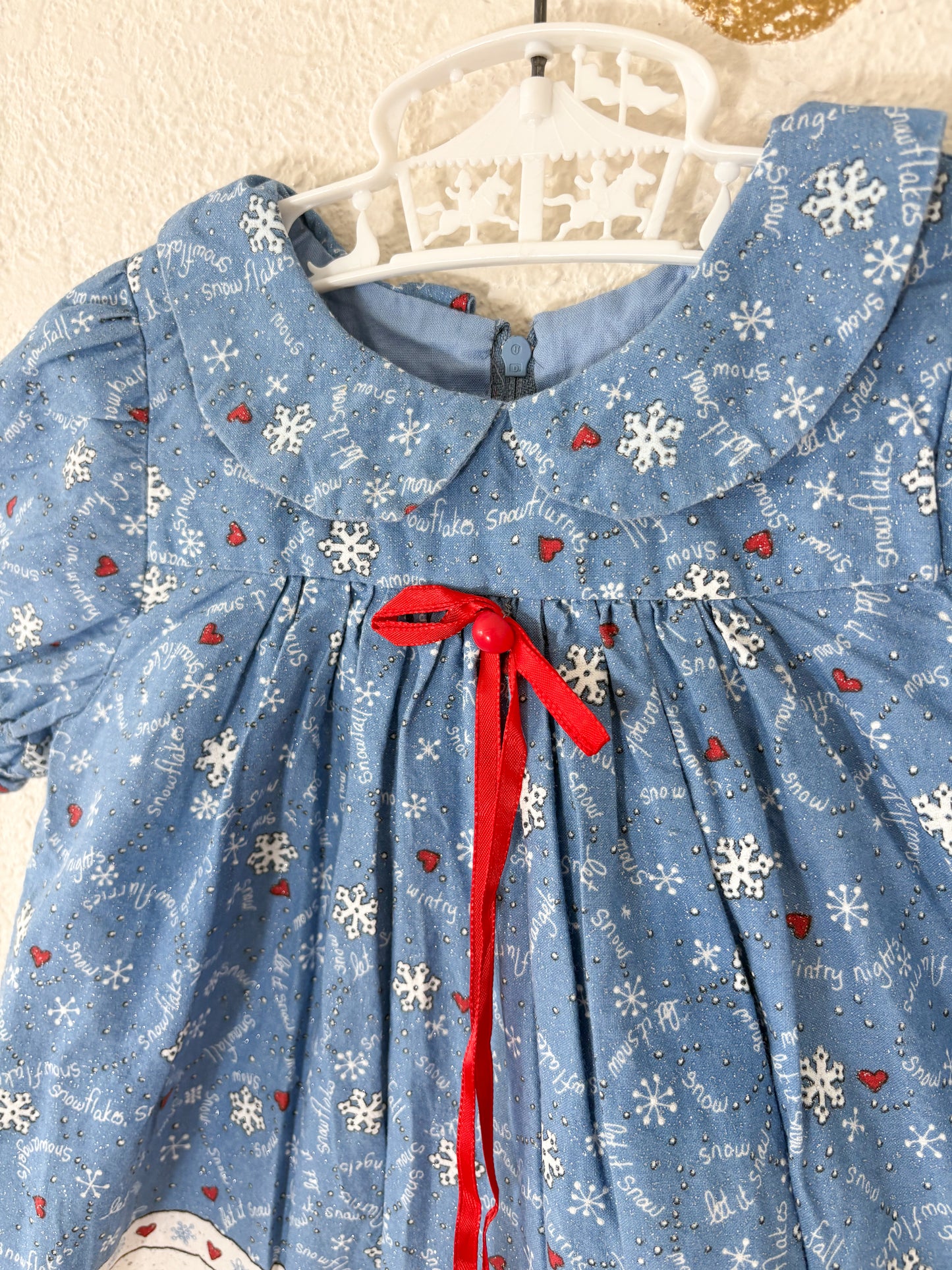 Vintage handmade dress + bloomers set.