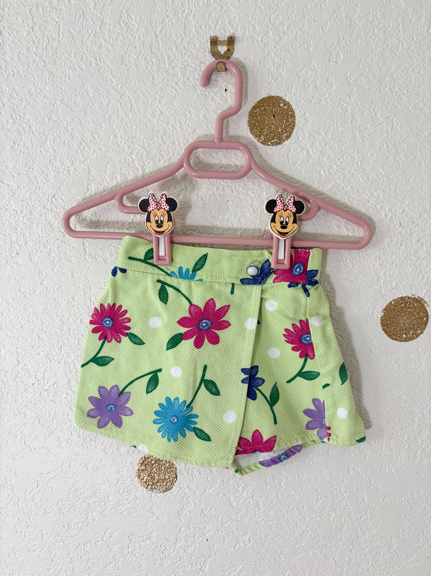 Vintage Sprockets floral toddler 2 piece set.