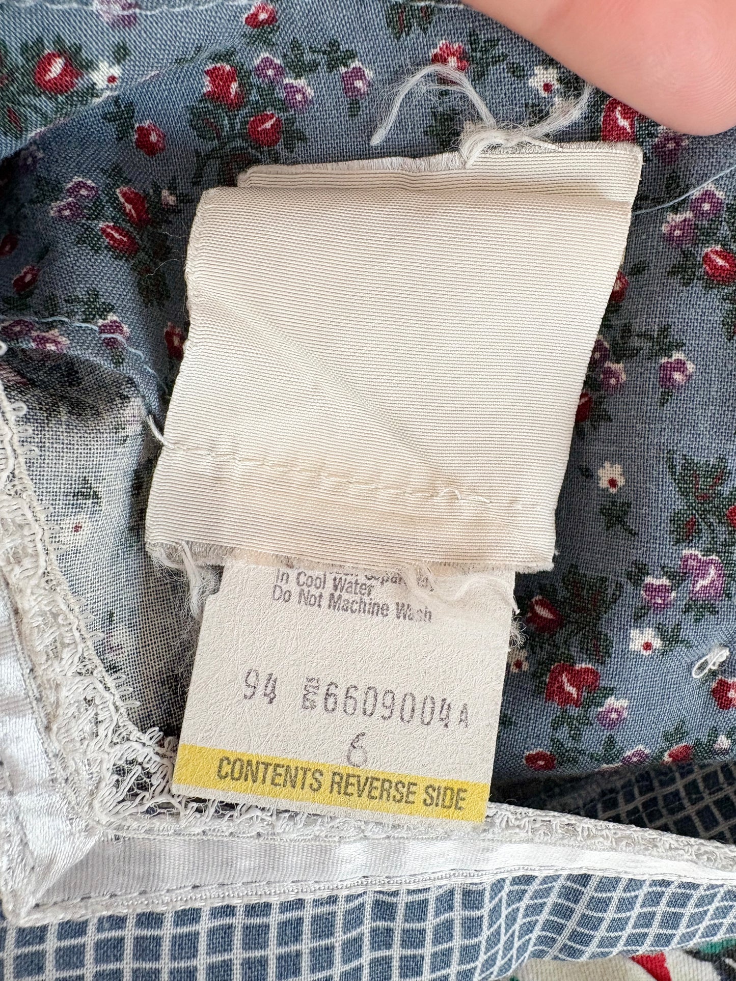 Vintage Gunne Sax prairie dress.