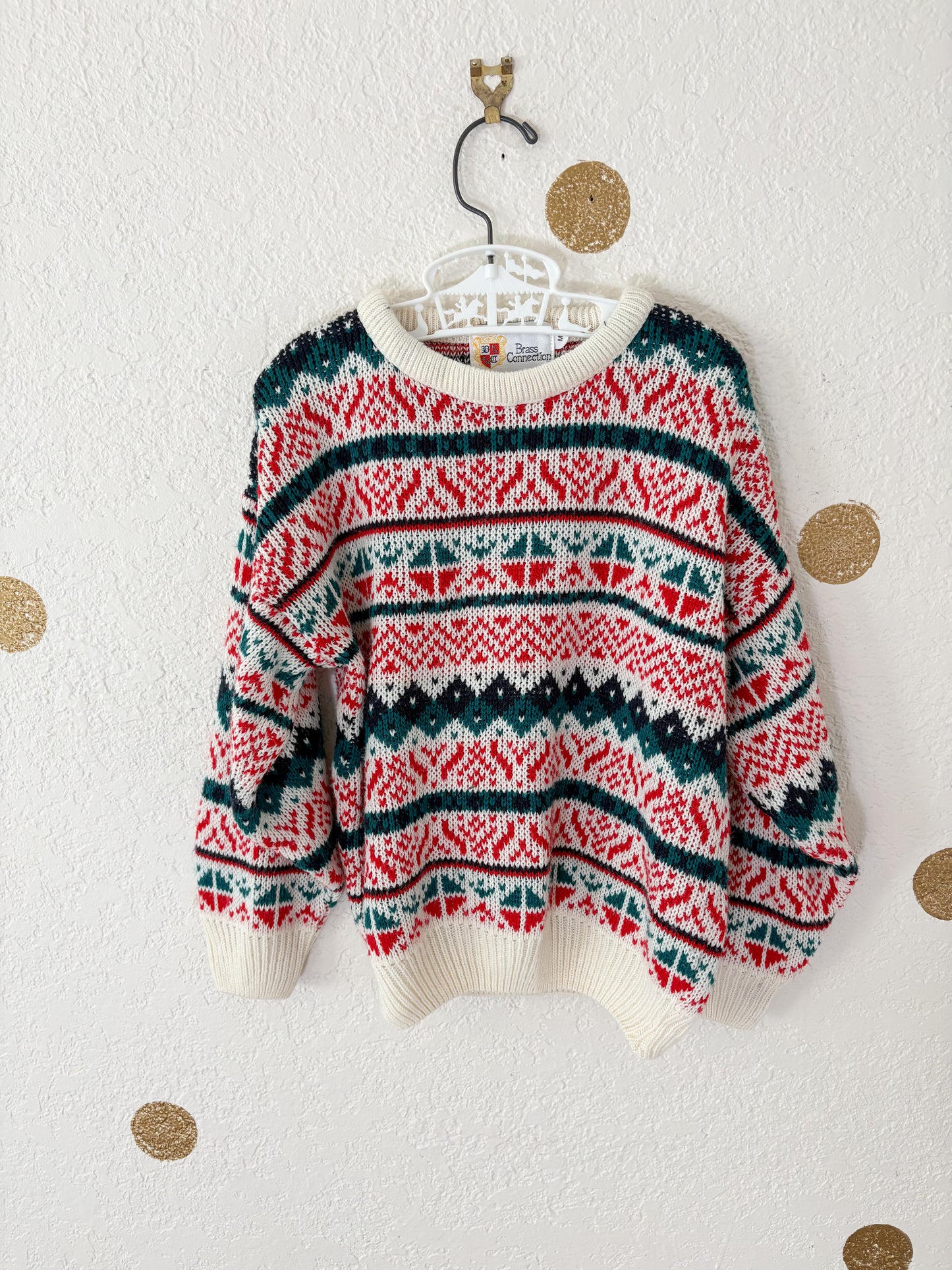 Vintage acrylic boy's sweater.