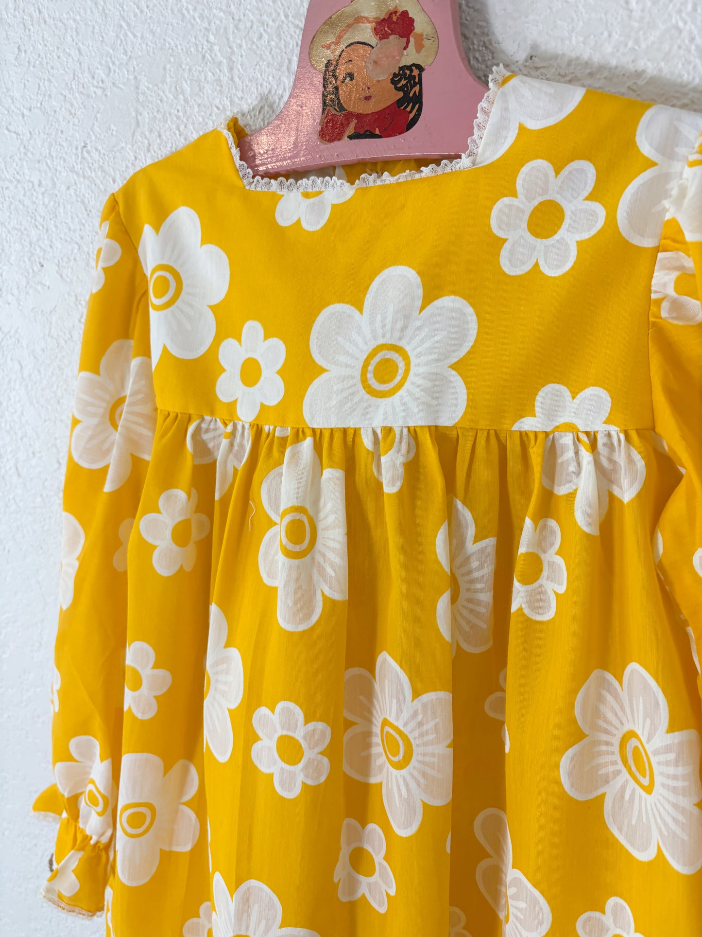 Vintage Cinderella Flower Power dress.