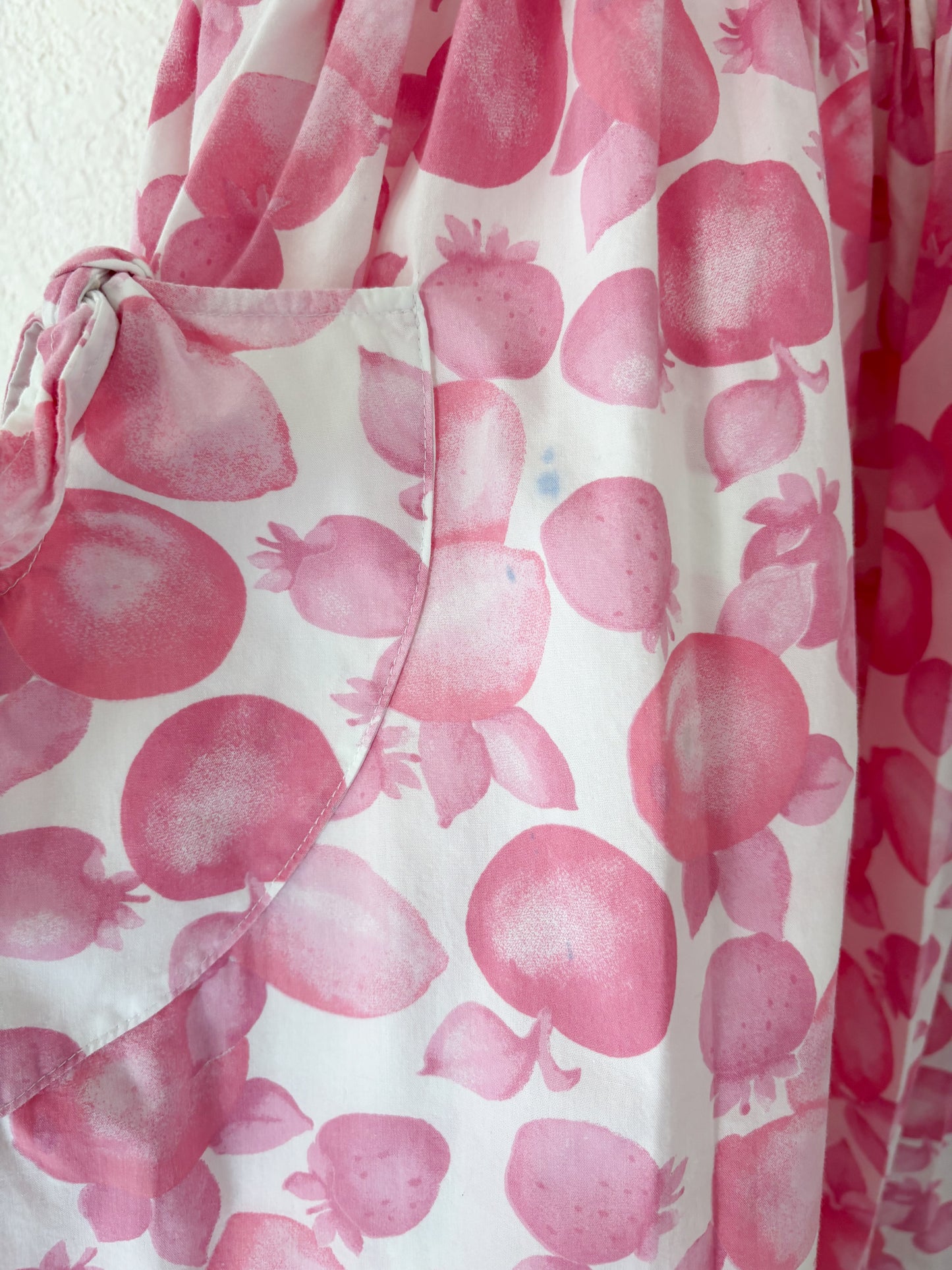 Vintage Comme Une Image French bean AOP fruit dress.