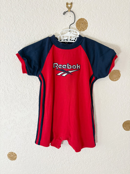 y2k Reebok toddler romper.