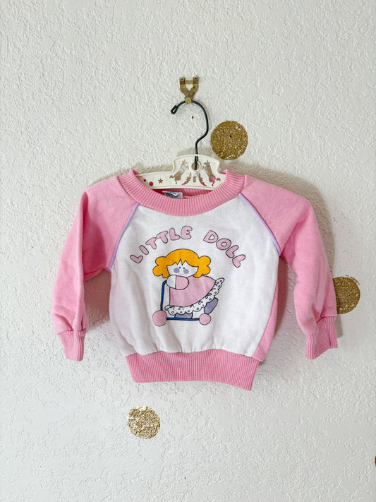 Vintage HopScotch baby crewneck.