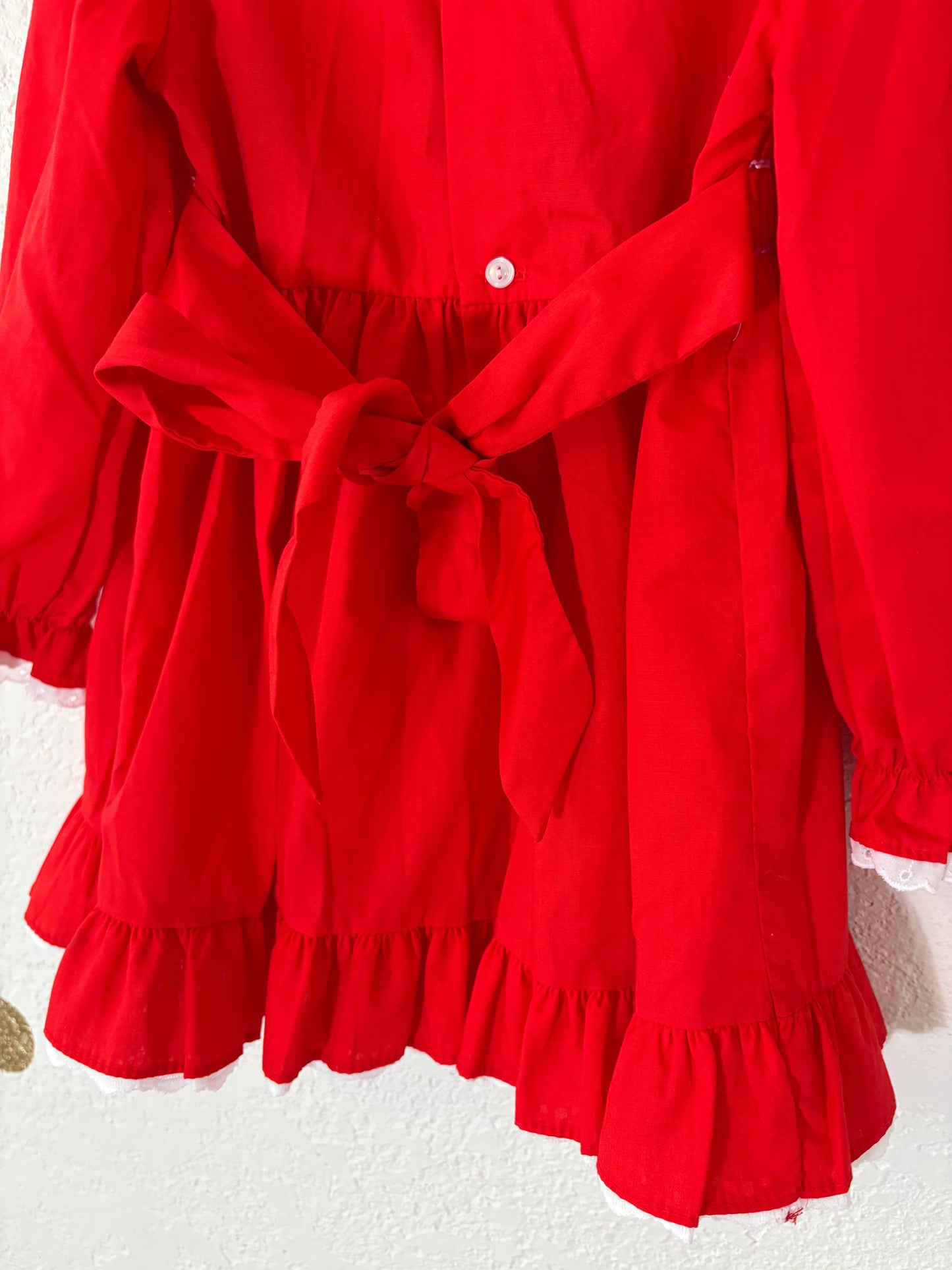 Vintage smocked toddler dress