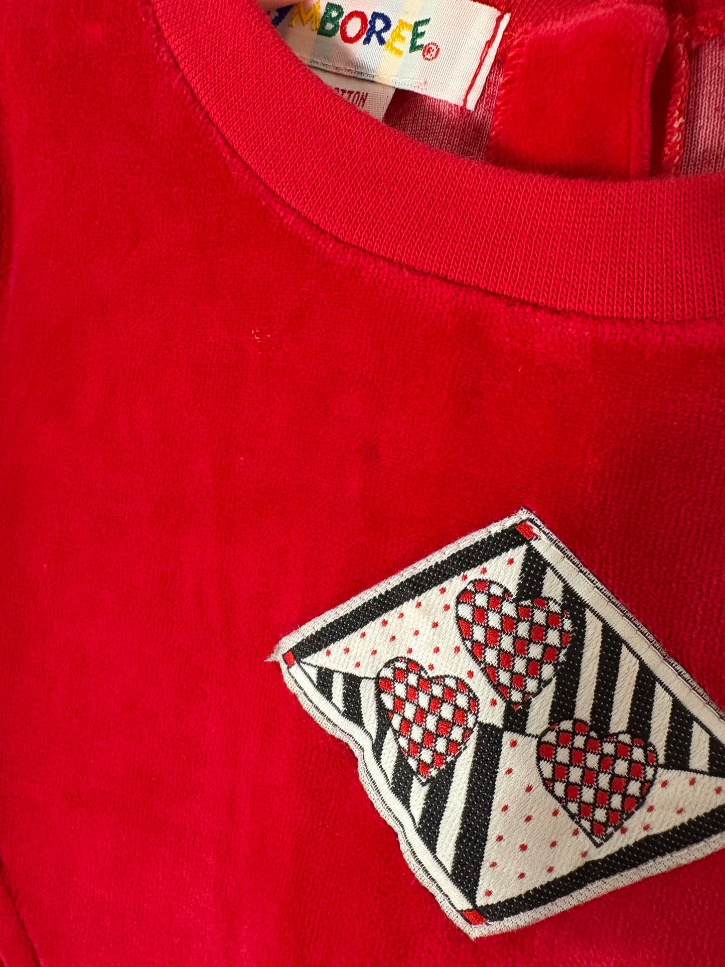 Vintage Gymboree velour dress/tunic.