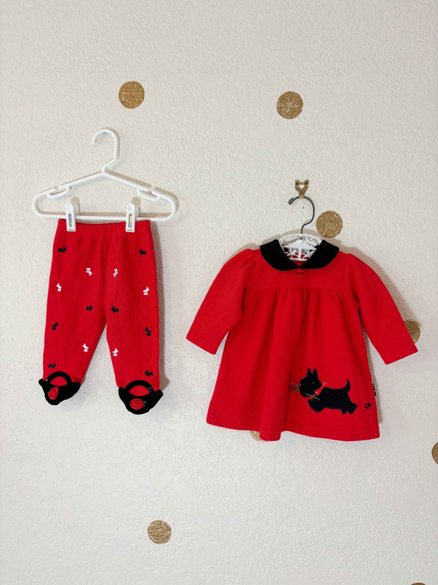 Vintage/y2k Le Top 2 piece baby set.