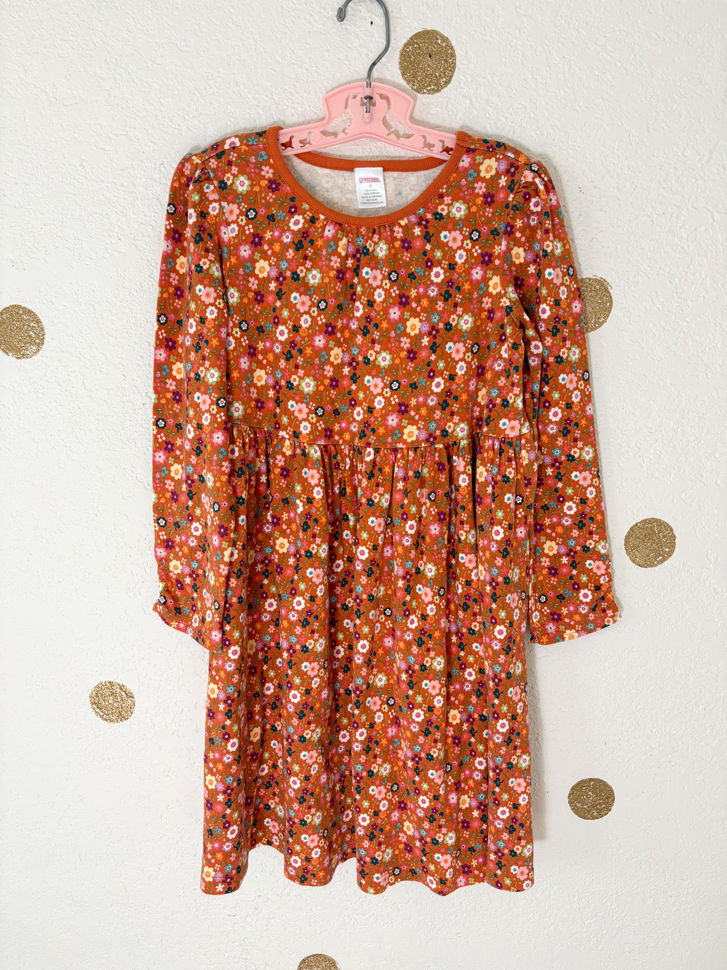 NWT y2k Gymboree older girl floral dress.