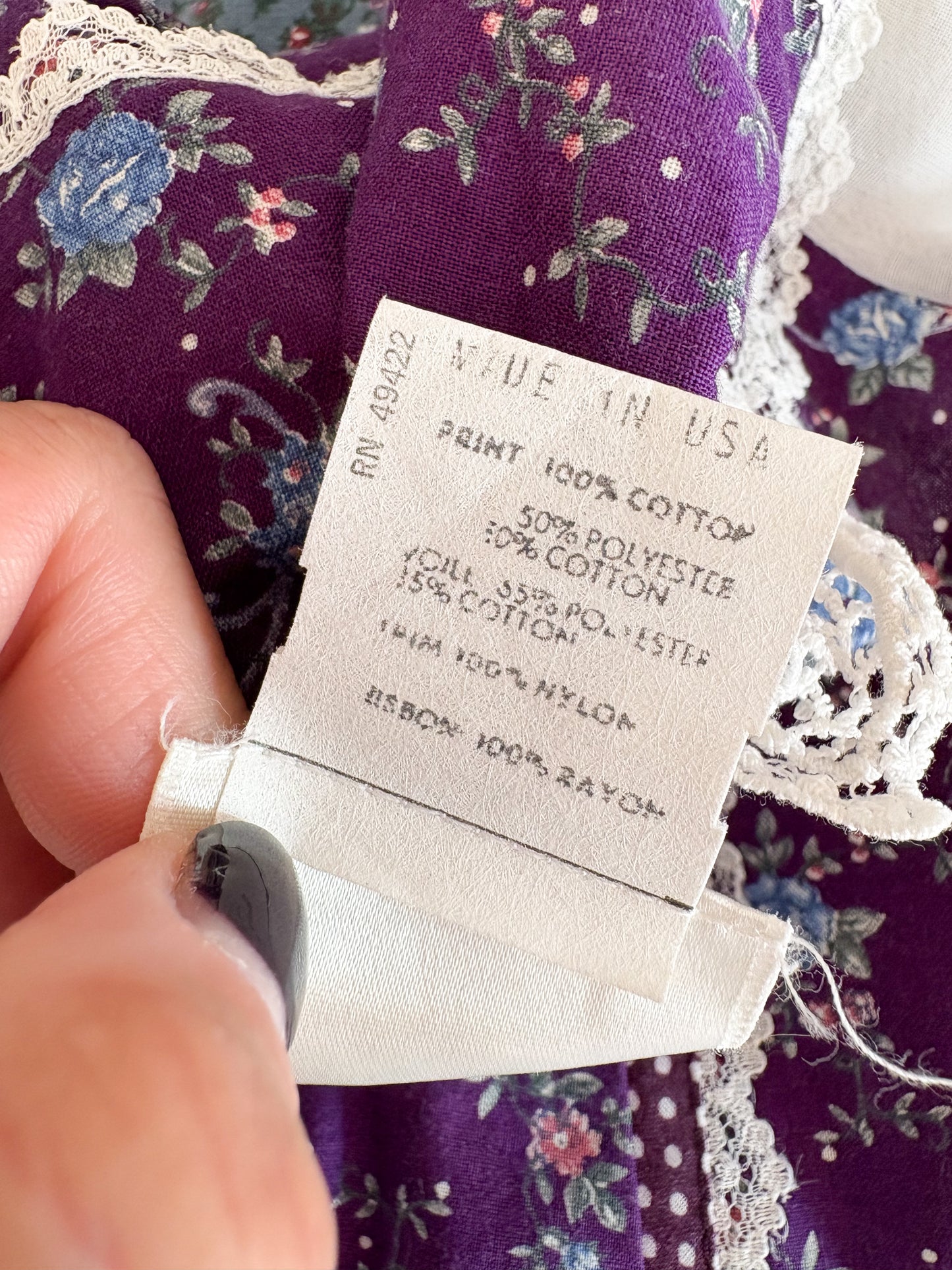 Vintage Gunne Sax toddler prairie dress.