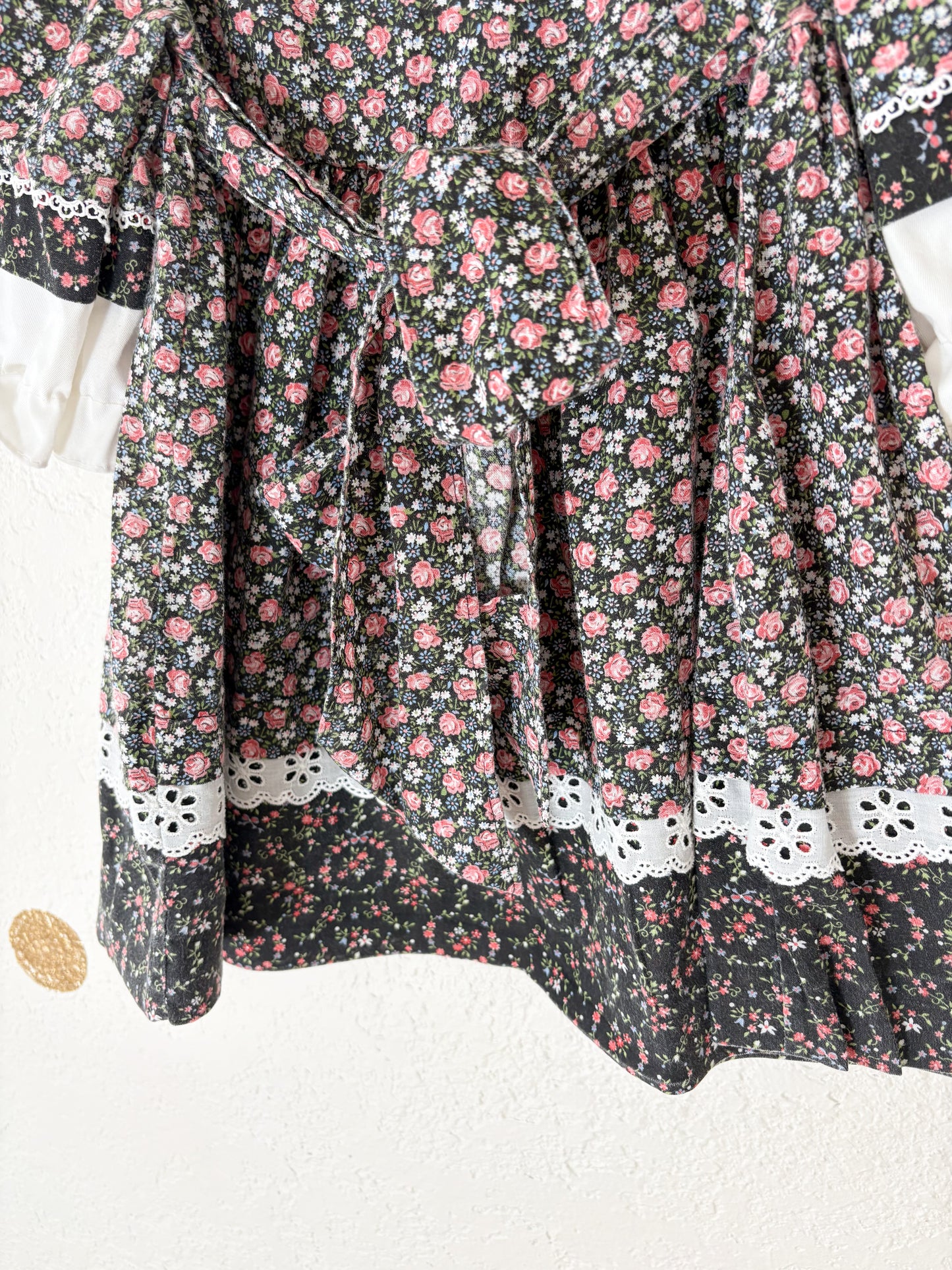 Vintage Cinderella floral dress/tunic.