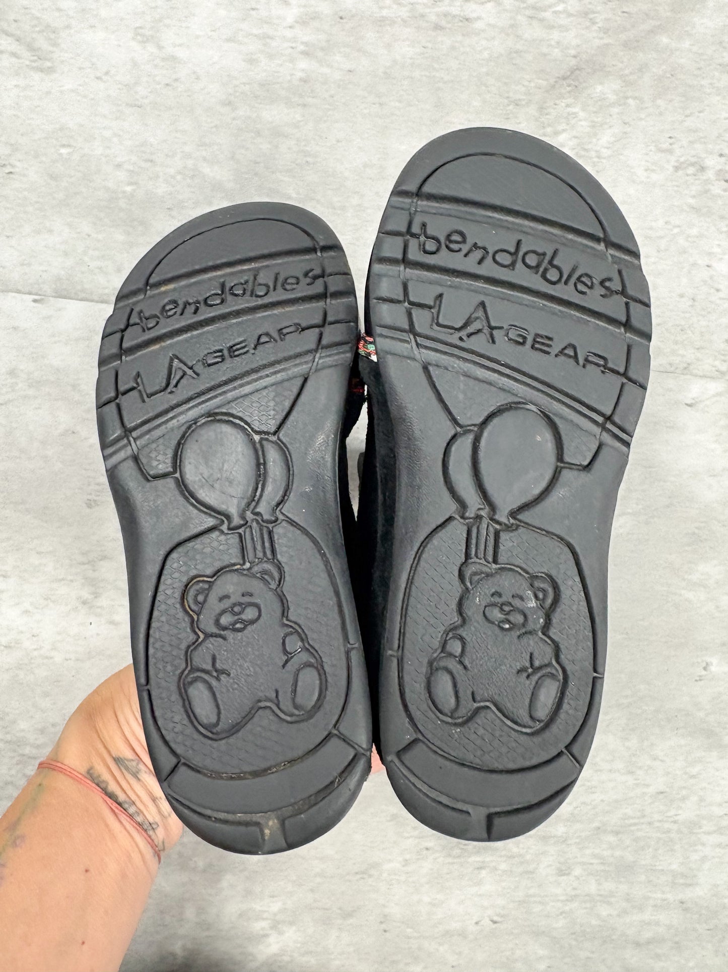 Vintage LA Gear holiday baby shoes