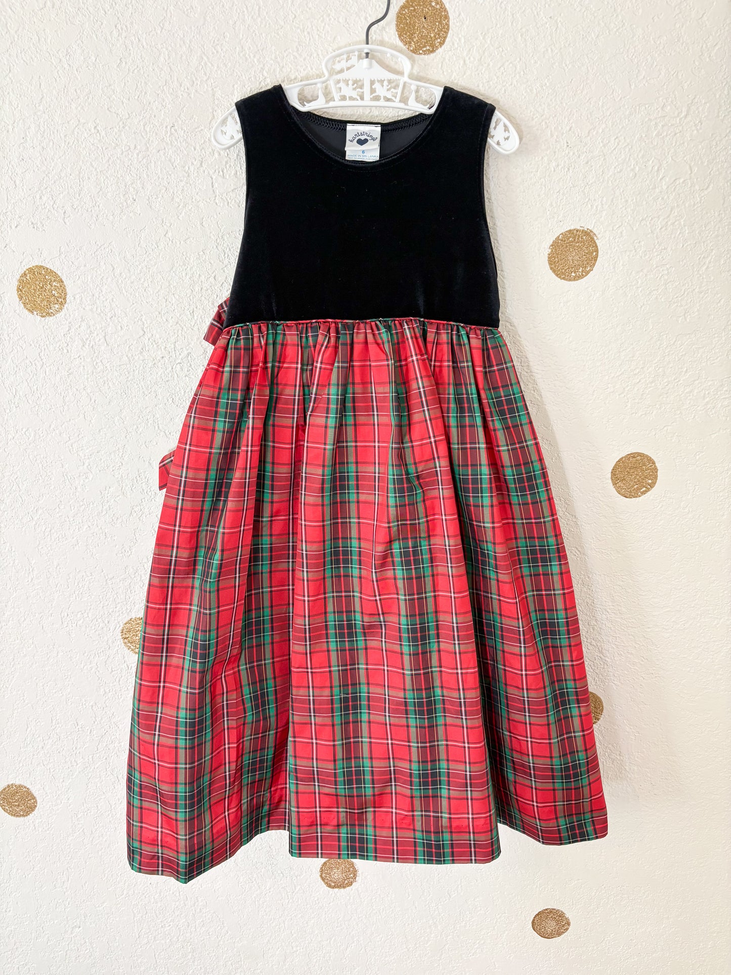 Vintage Hartstrings holiday dress.