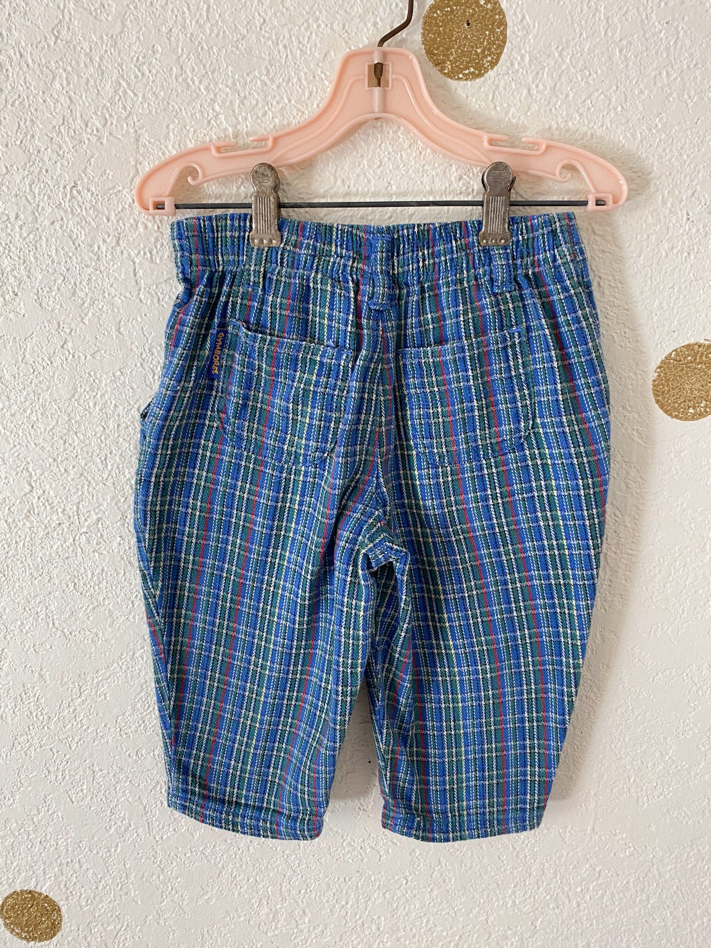 Vintage Gymboree plaid pants.