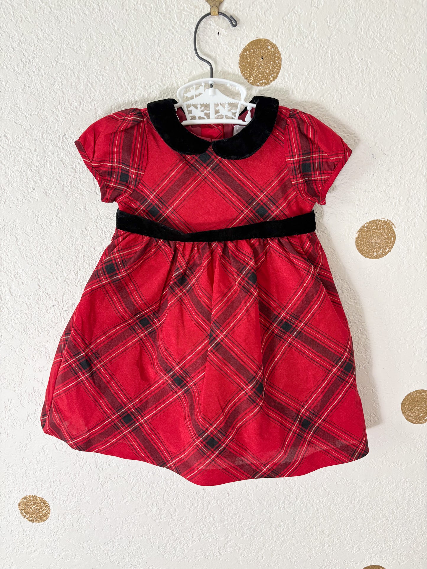 Modern Gymboree holiday baby dress.