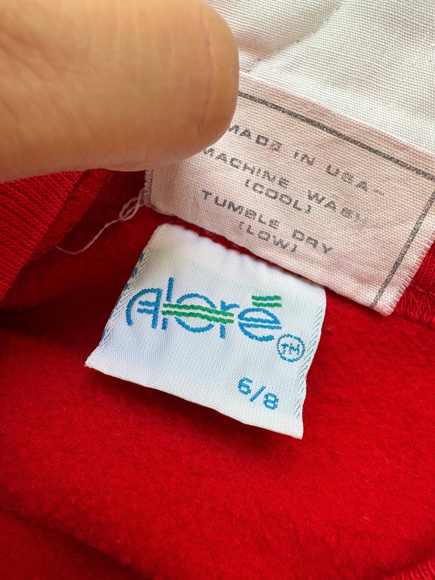 Vintage Lake Tahoe 3D souvenir crewneck.