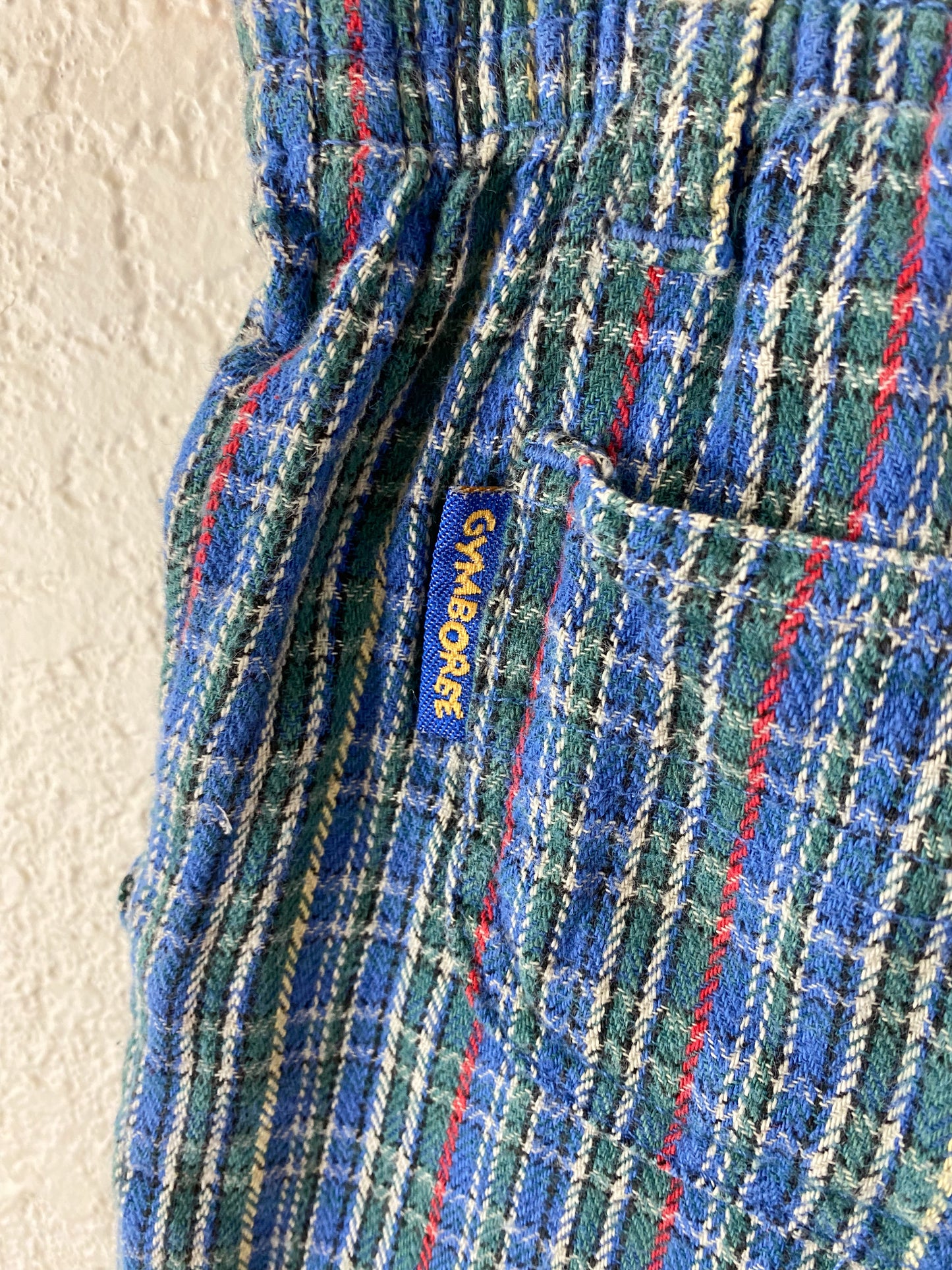 Vintage Gymboree plaid pants.