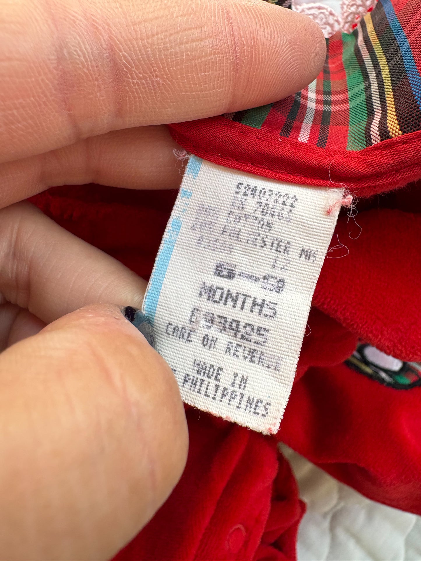 Unbranded vintage appliqué baby romper