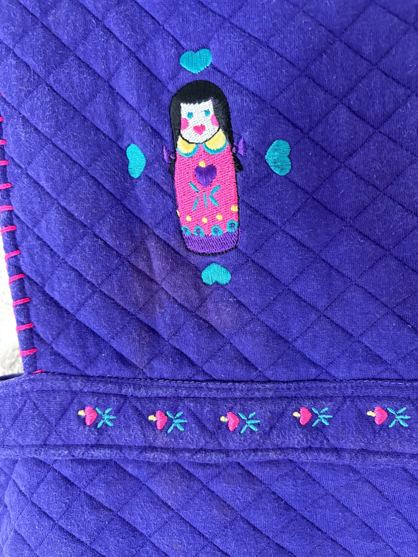 Vintage Gymboree pinafore dress.