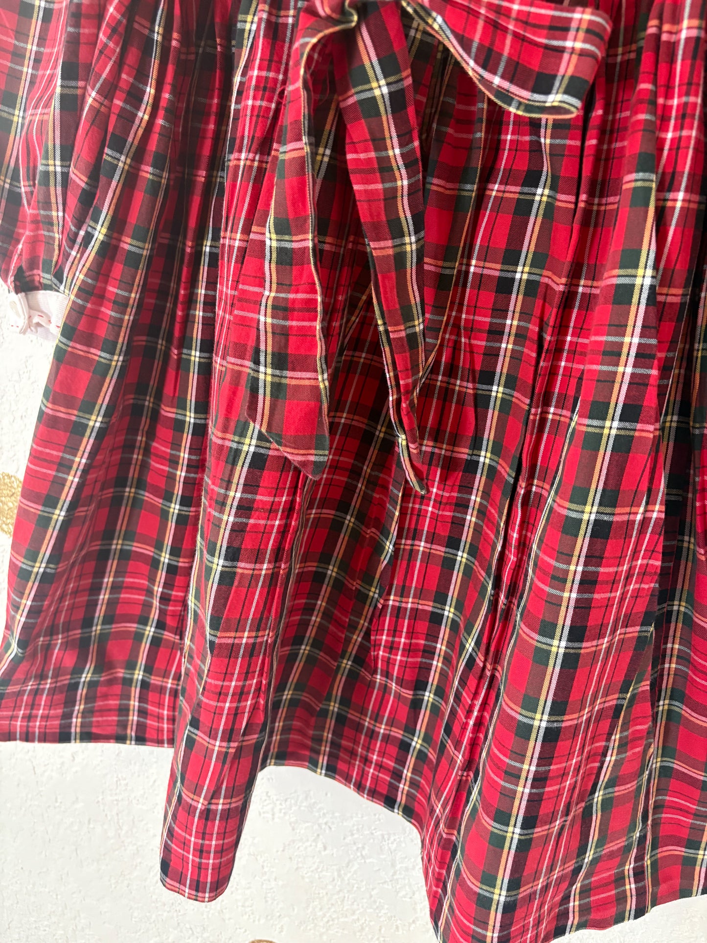 Hartstrings plaid dress.