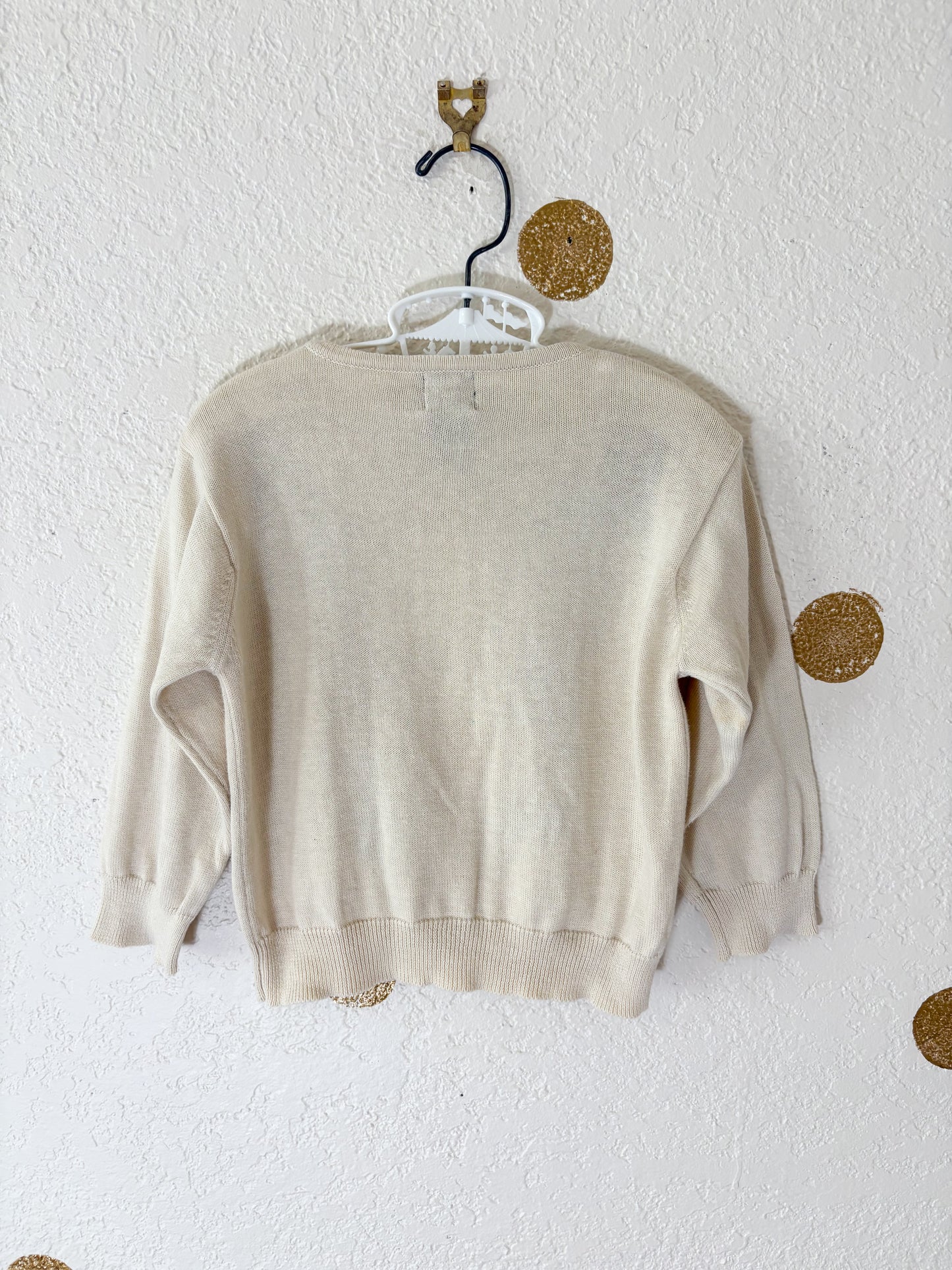 Vintage GAP embroidered toddler cardi.