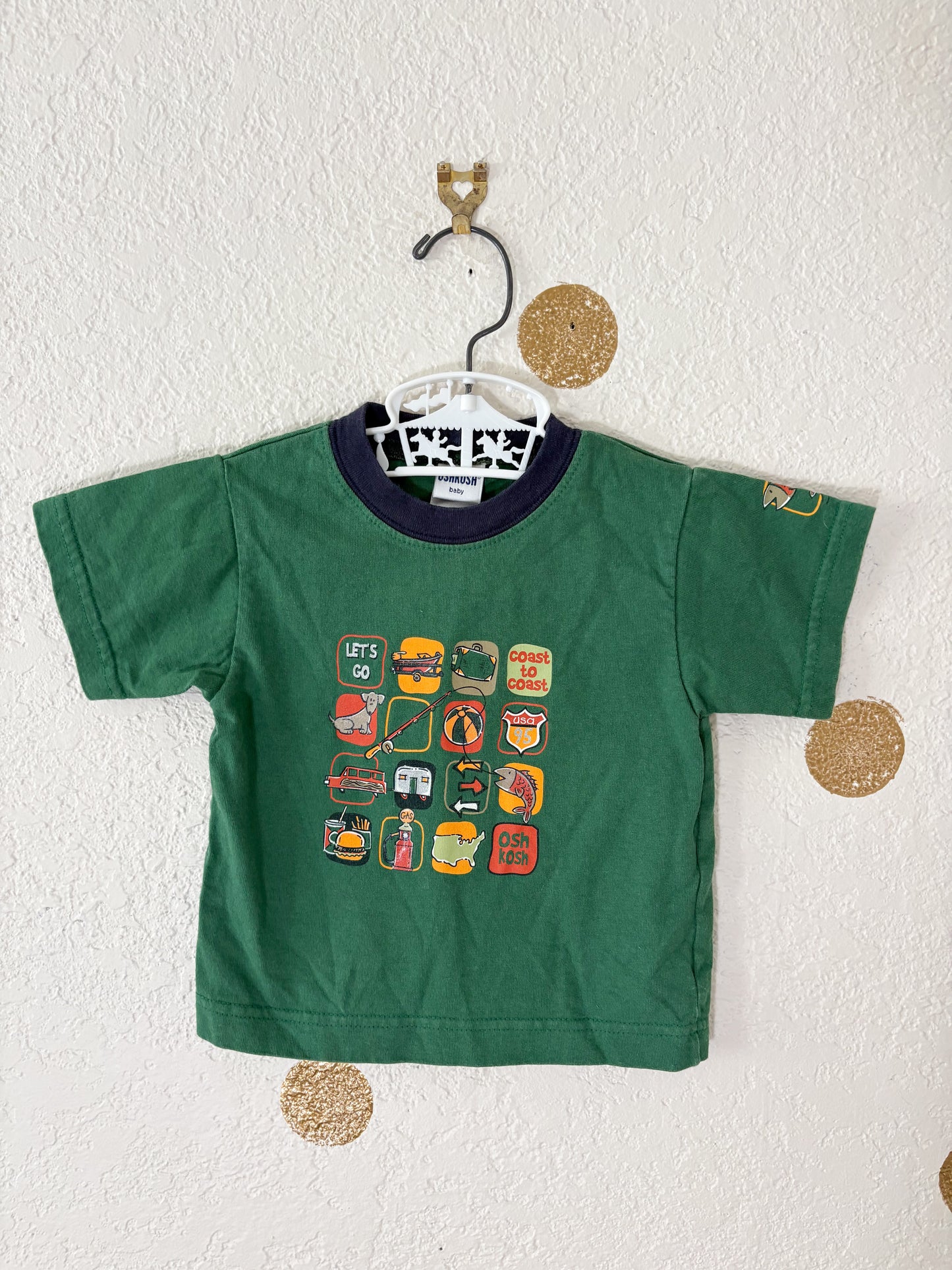 Y2K Oshkosh 2 piece baby set.