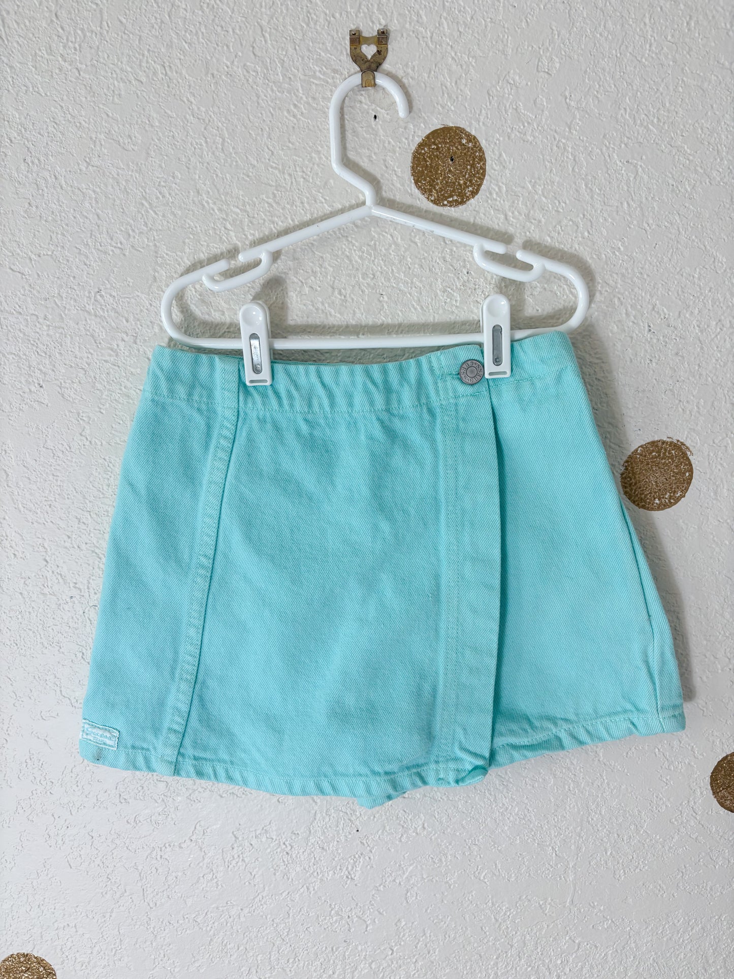 Vintage Guess cropped top + skort little girl set.