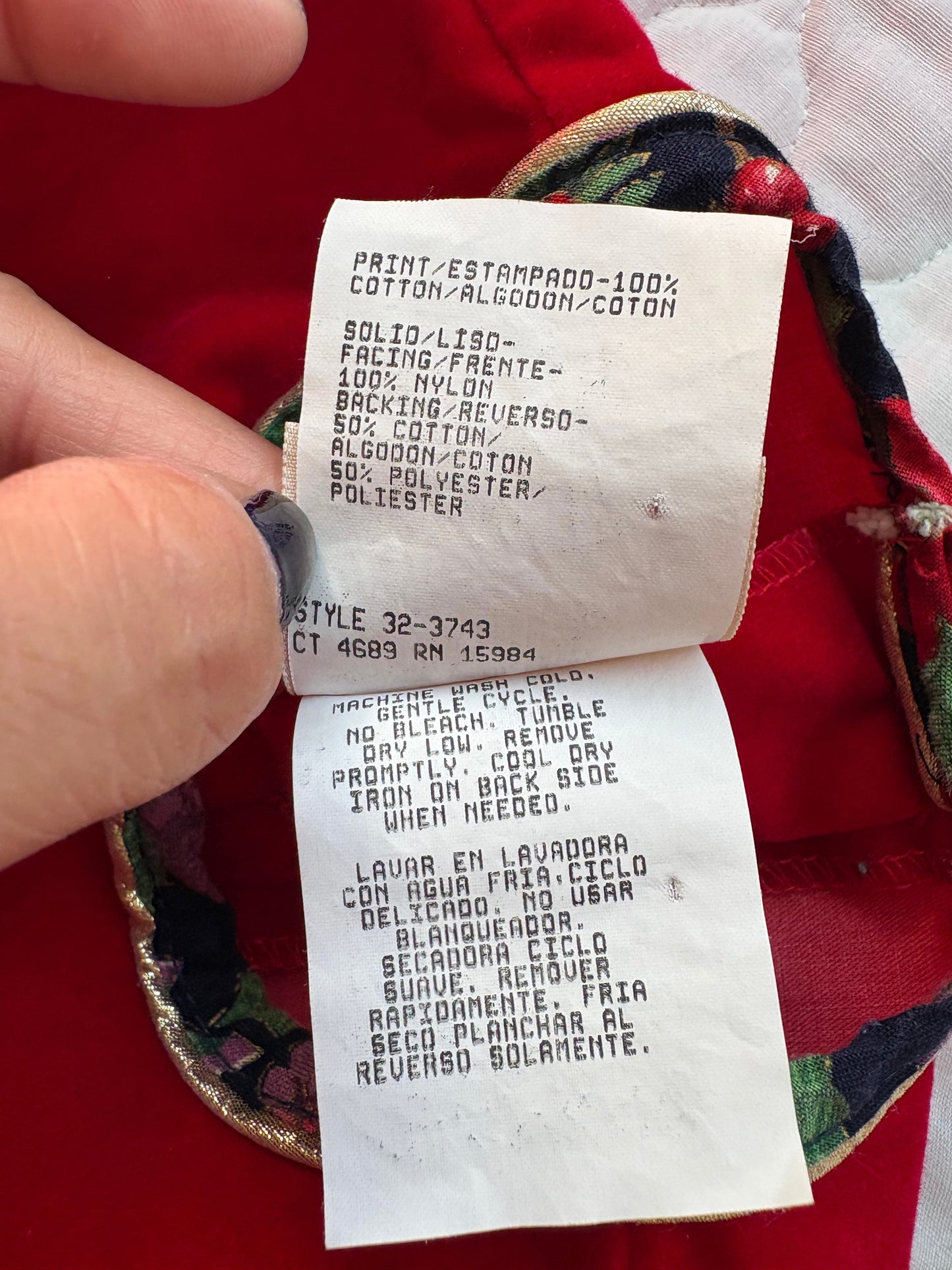 Vintage Little Precious toddler holiday dress.