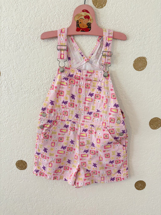 Vintage/y2k AOP shortalls.