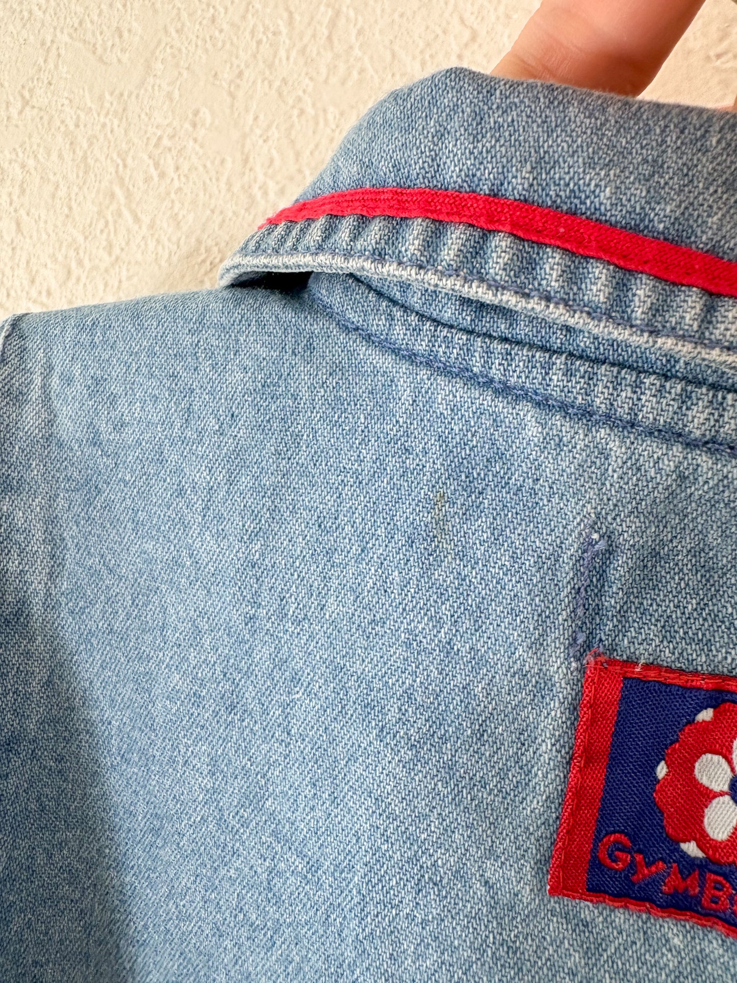 Vintage Gymboree chambray tunic and leggings set.