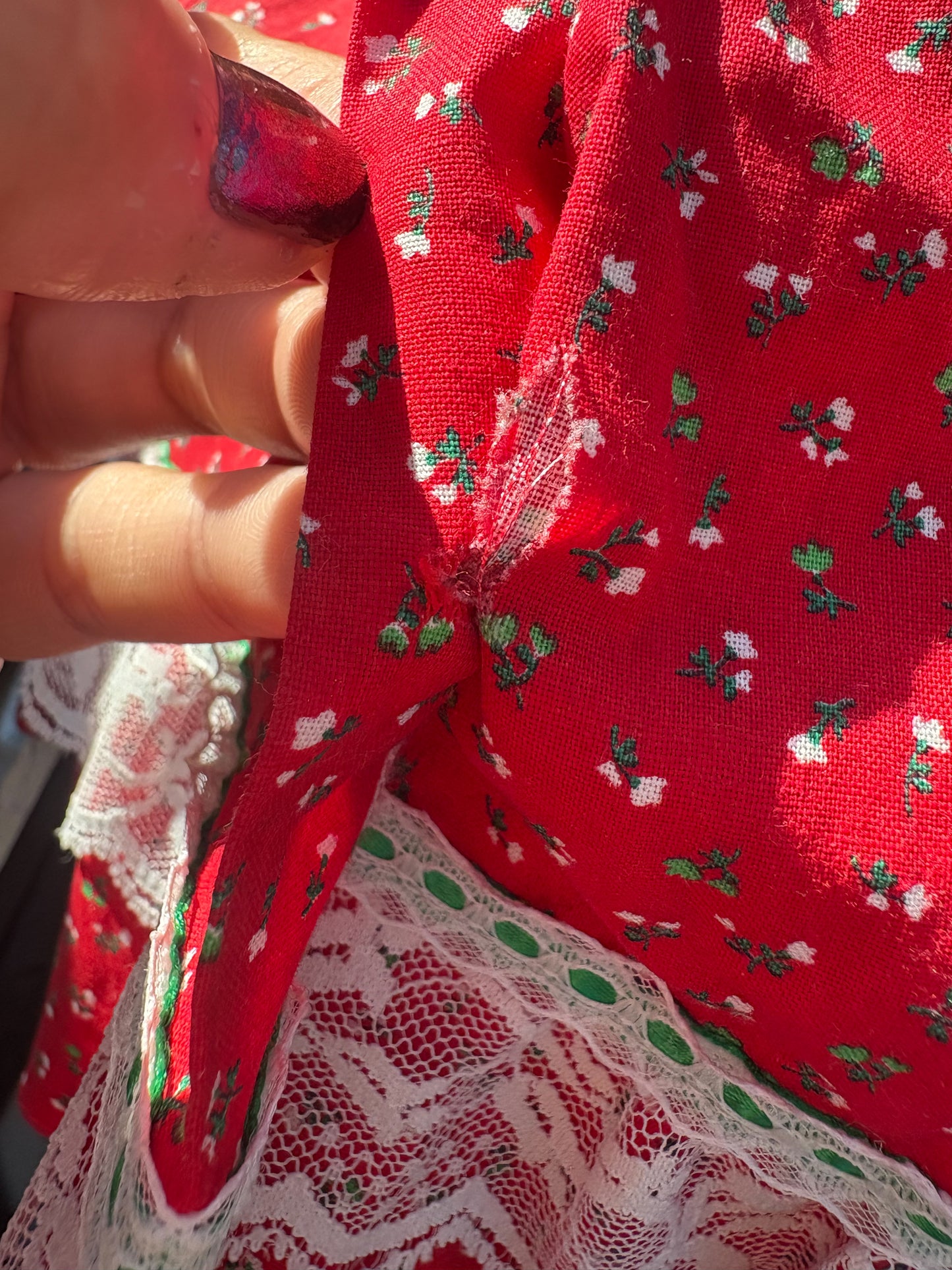 Vintage Bryan & Co frilly dress