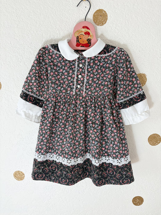 Vintage Cinderella floral dress/tunic.
