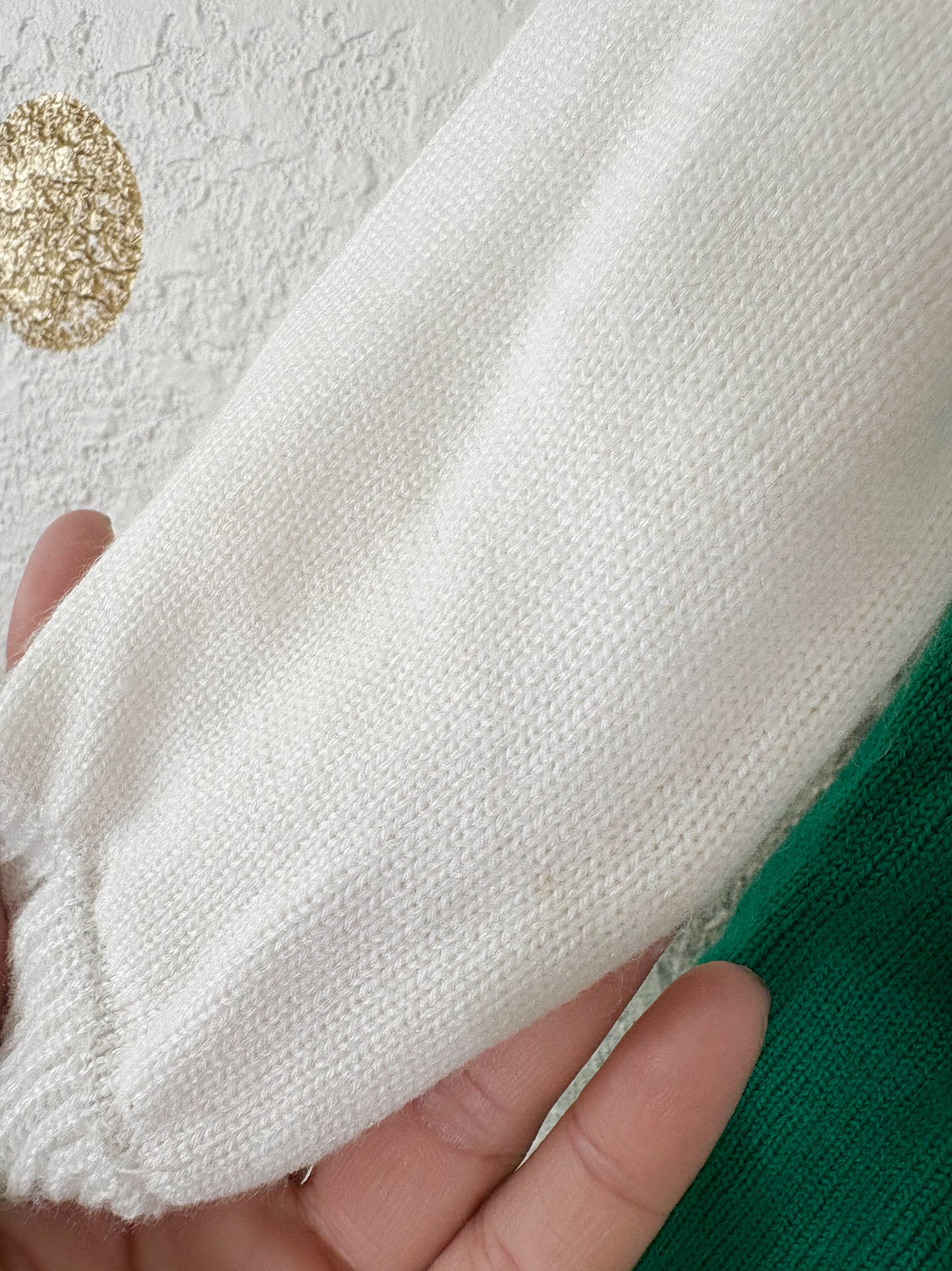 Vintage Toddletime acrylic baby dress.