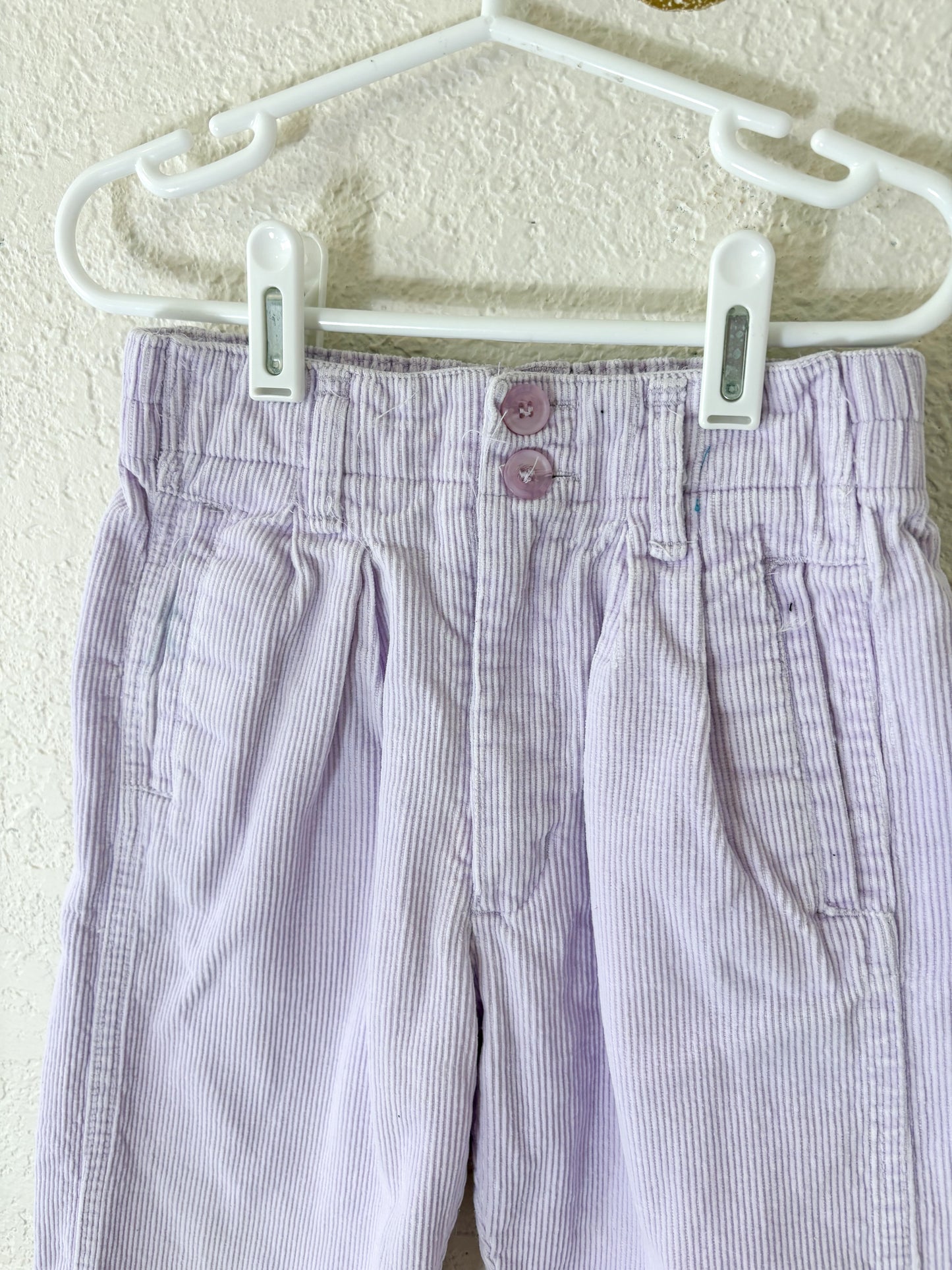 Vintage Pepermint Lane corduroy pants.