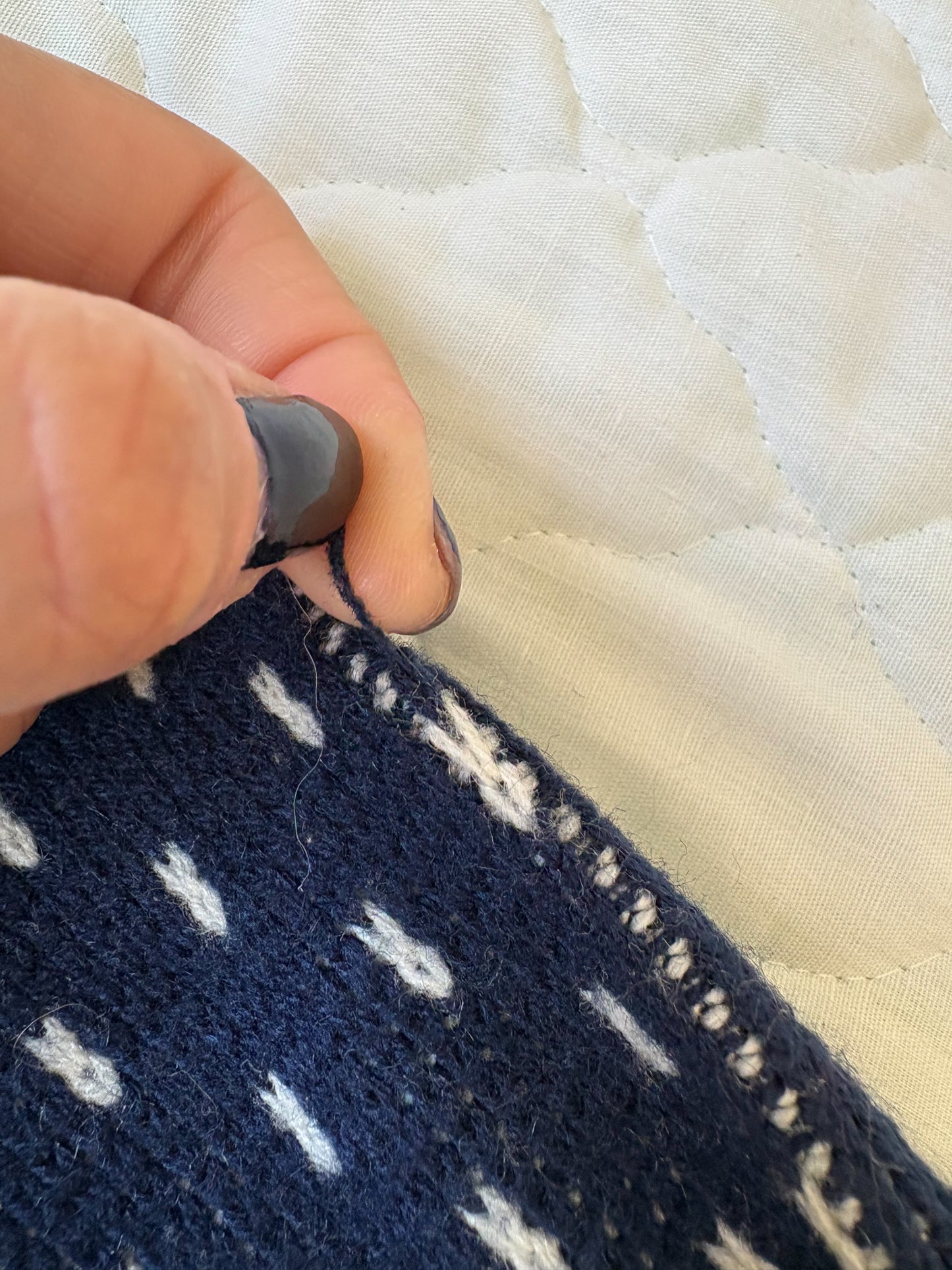 Vintage acrylic boy's sweater.