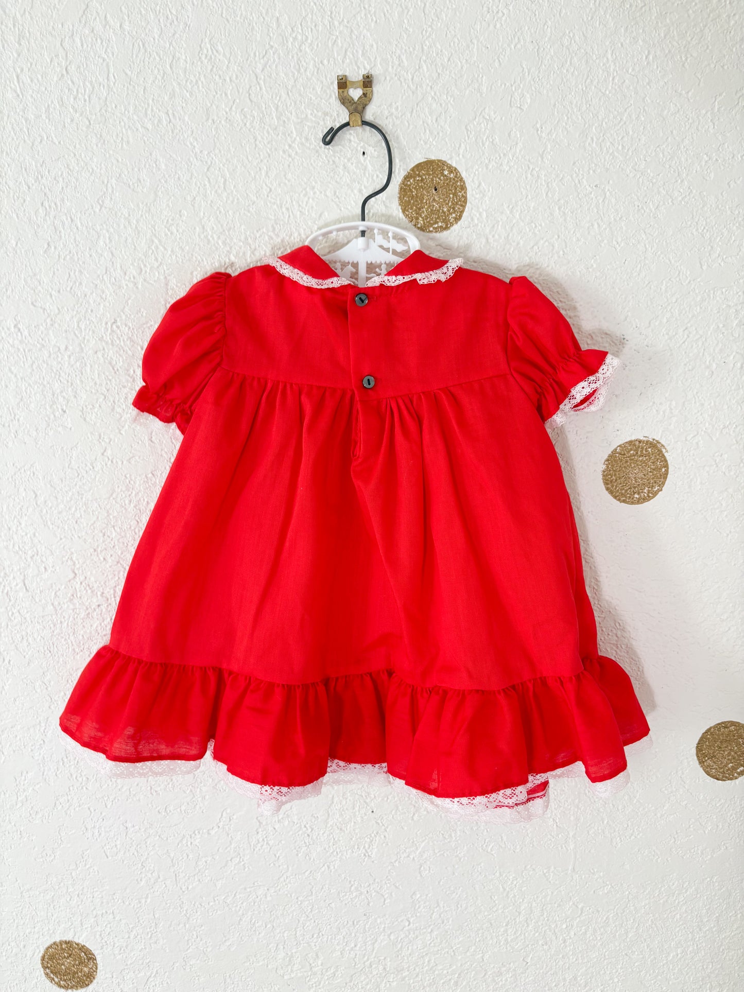 Vintage Princess Anne smocked baby dress.