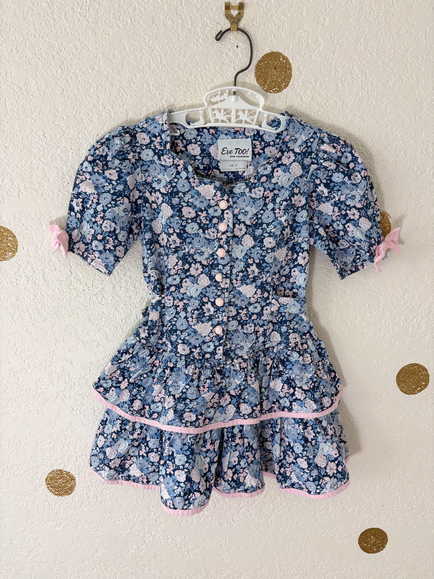 Vintage Eve Too floral dress/tunic.